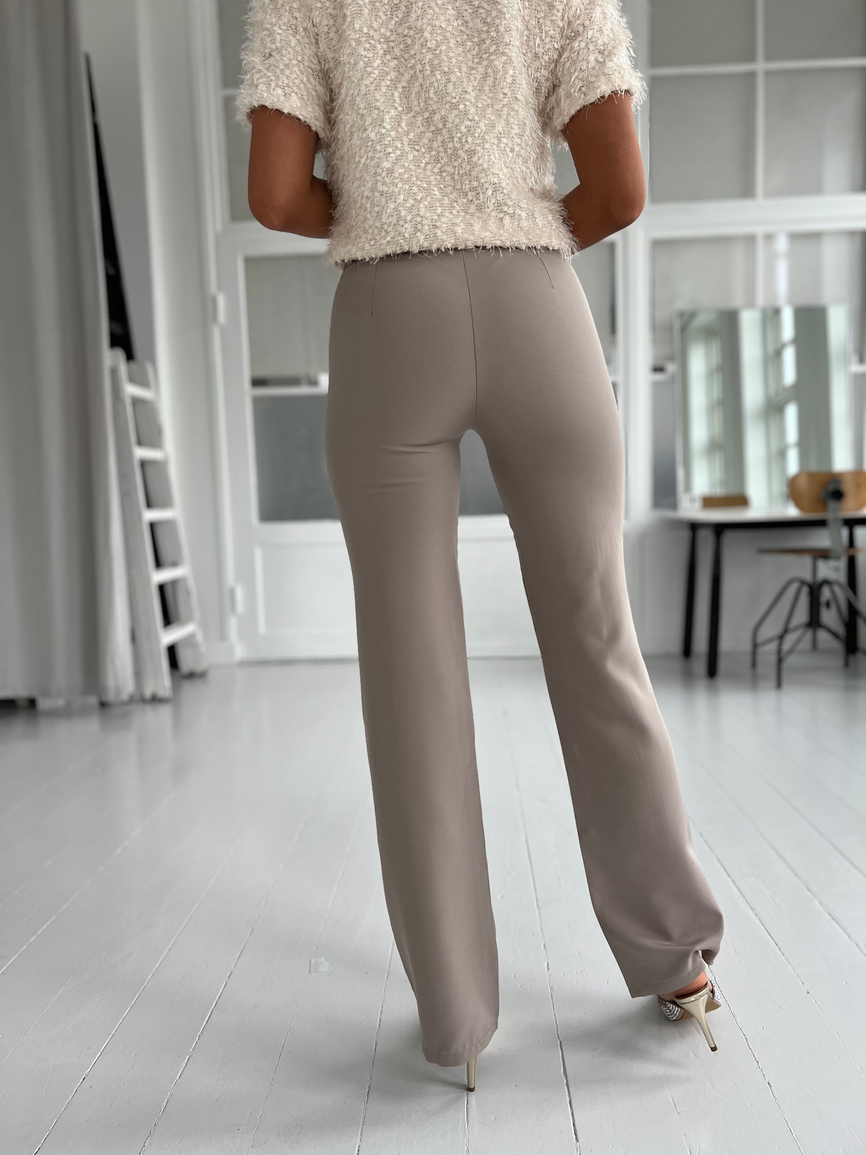 Eight paris Taupe pants (301) Fra webshoppen Aaberg Copenhagen