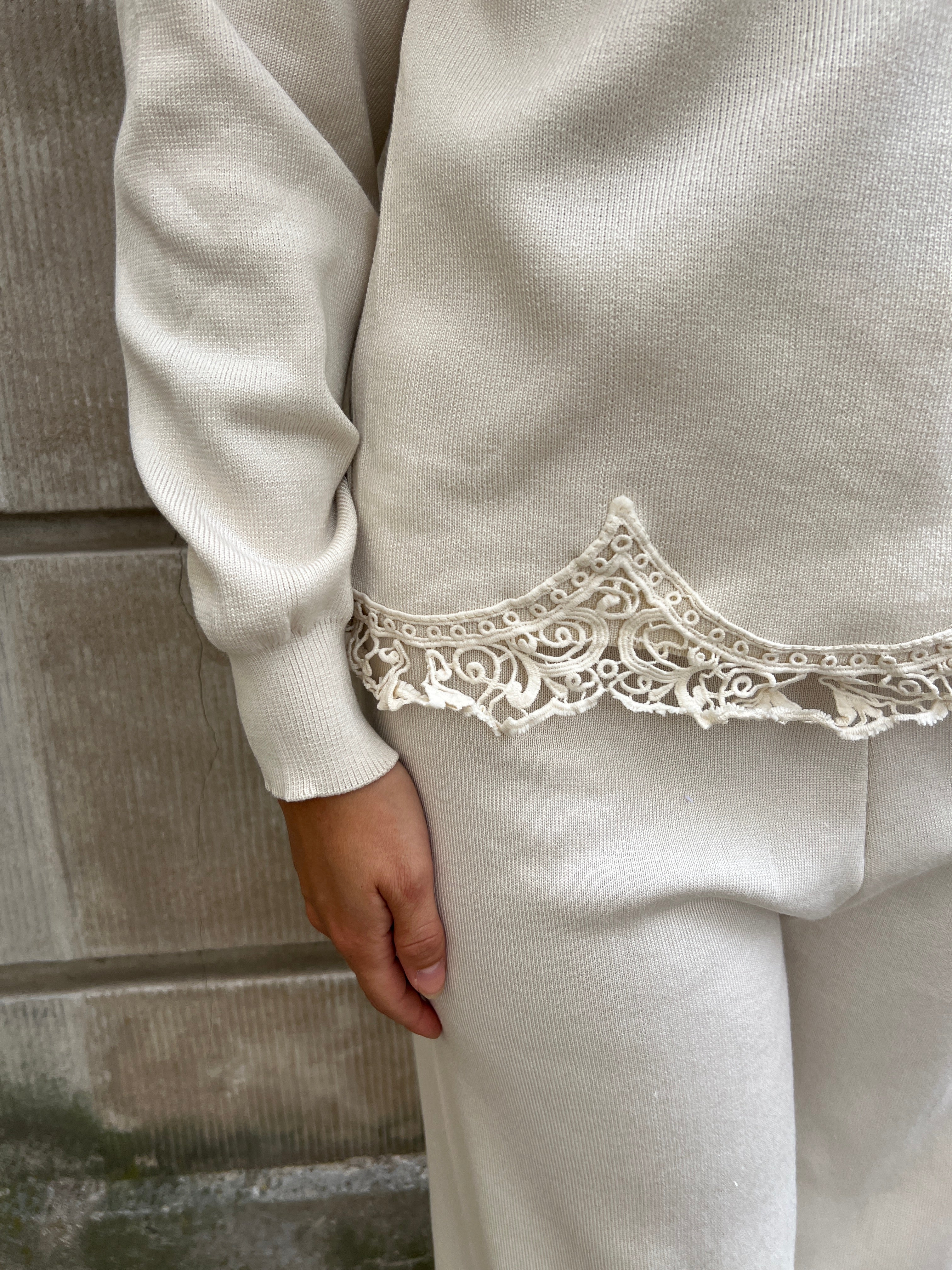 May beige knit - Åberg Copenhagen