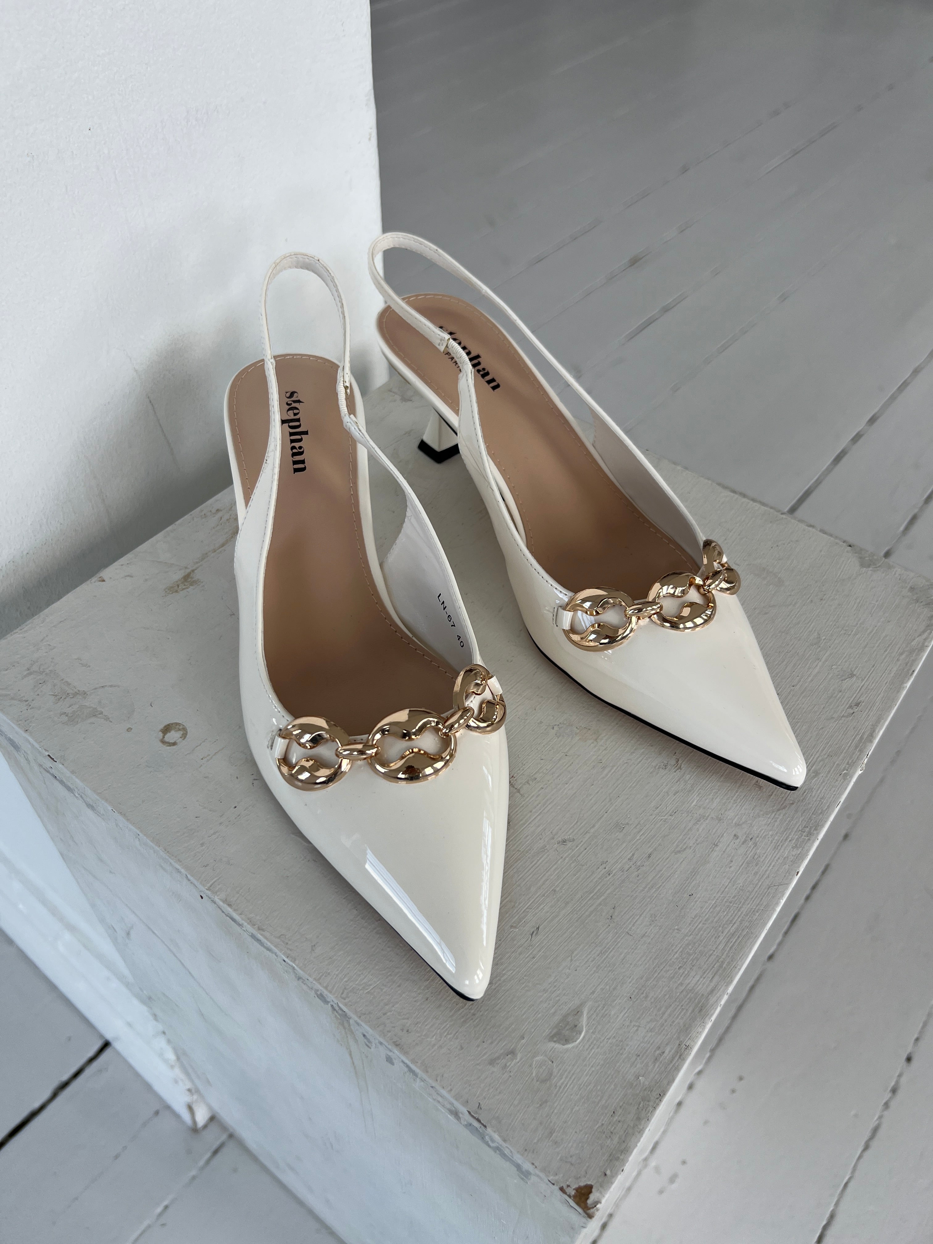 Steph blanc heel