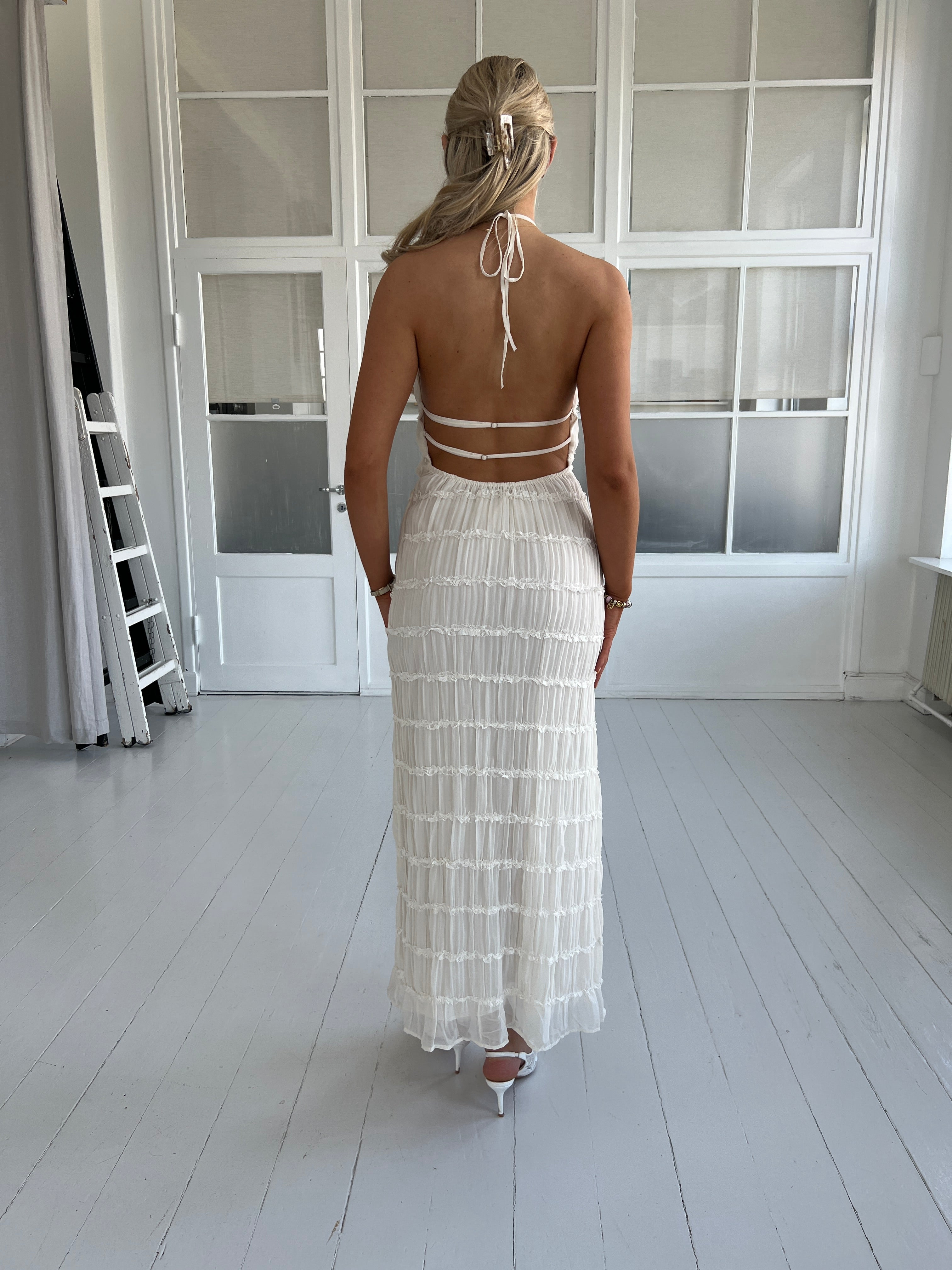 Lucce long lace dress