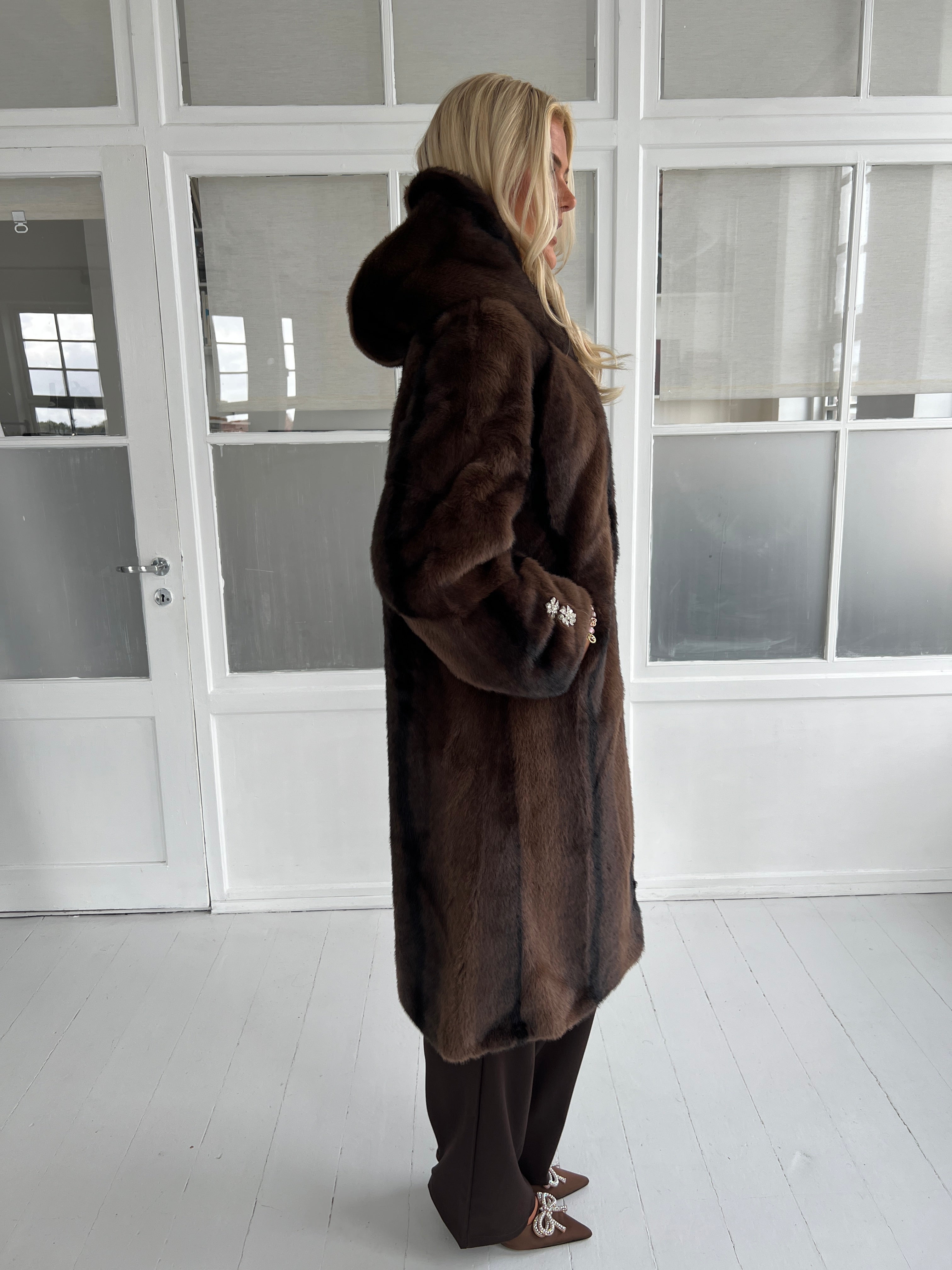 Flam fourrure fur fra webshoppen Aaberg Copenhagen