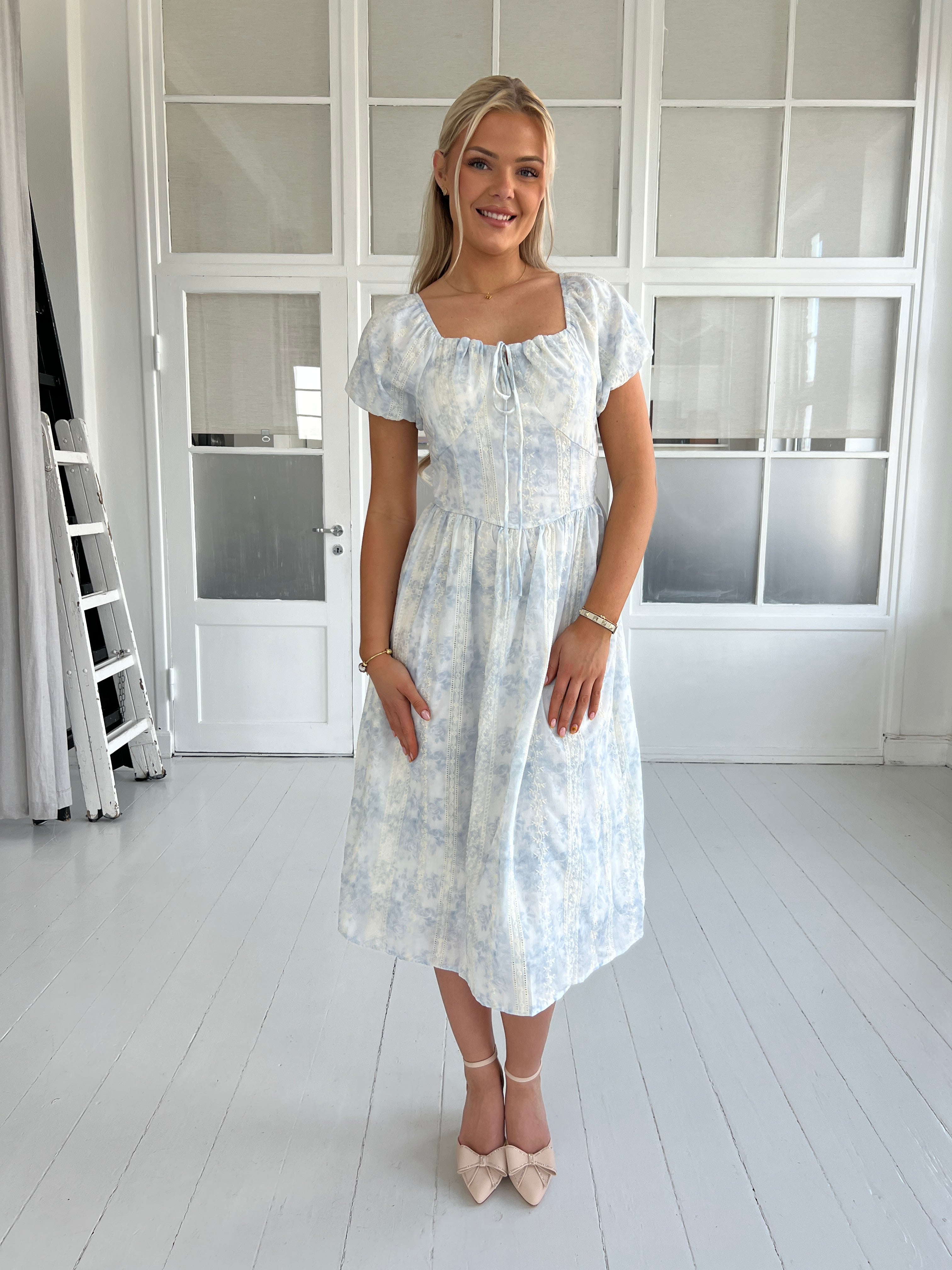 GD Golden Days blue summer dress