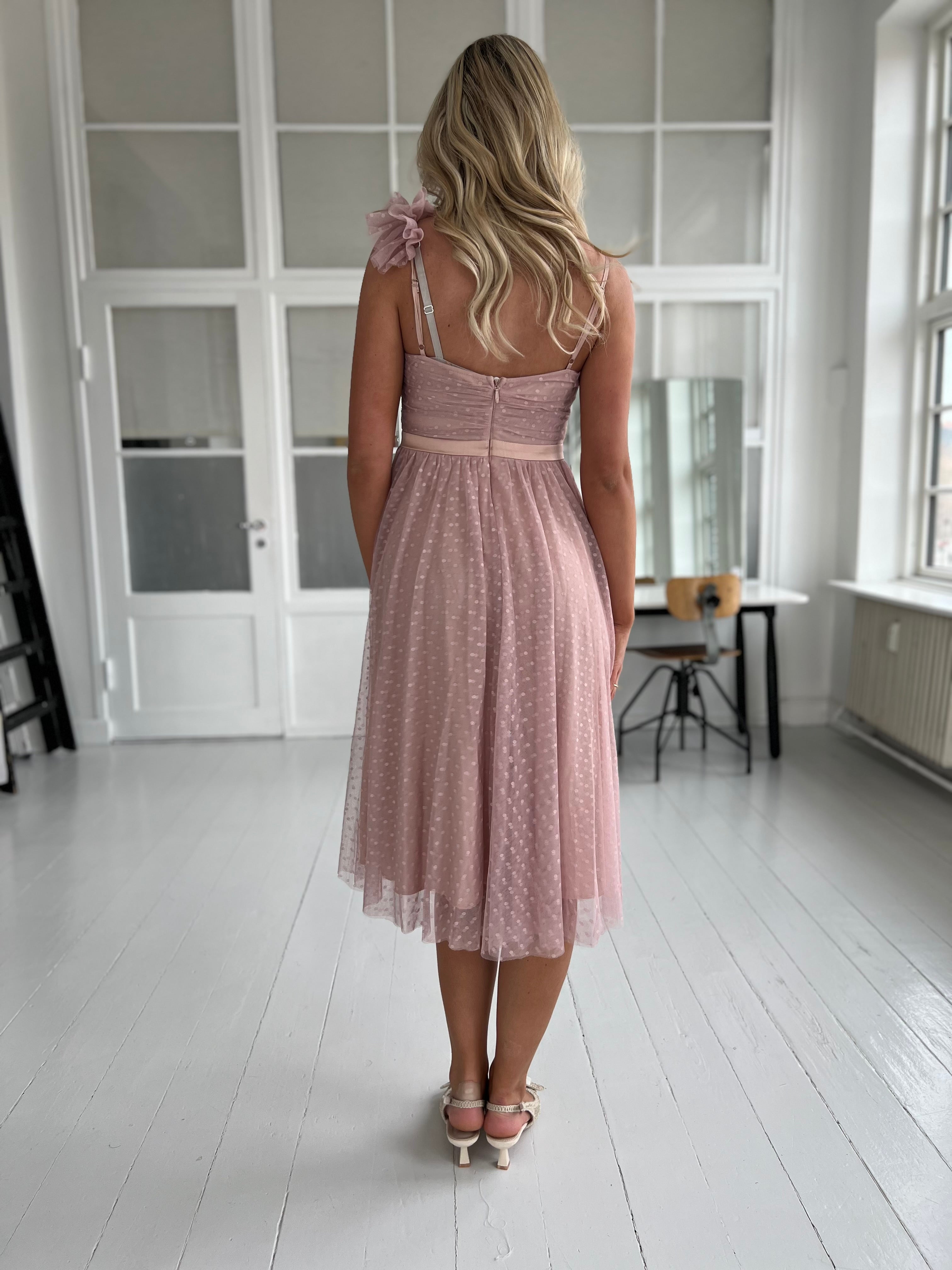 Soky rosa tulle dress