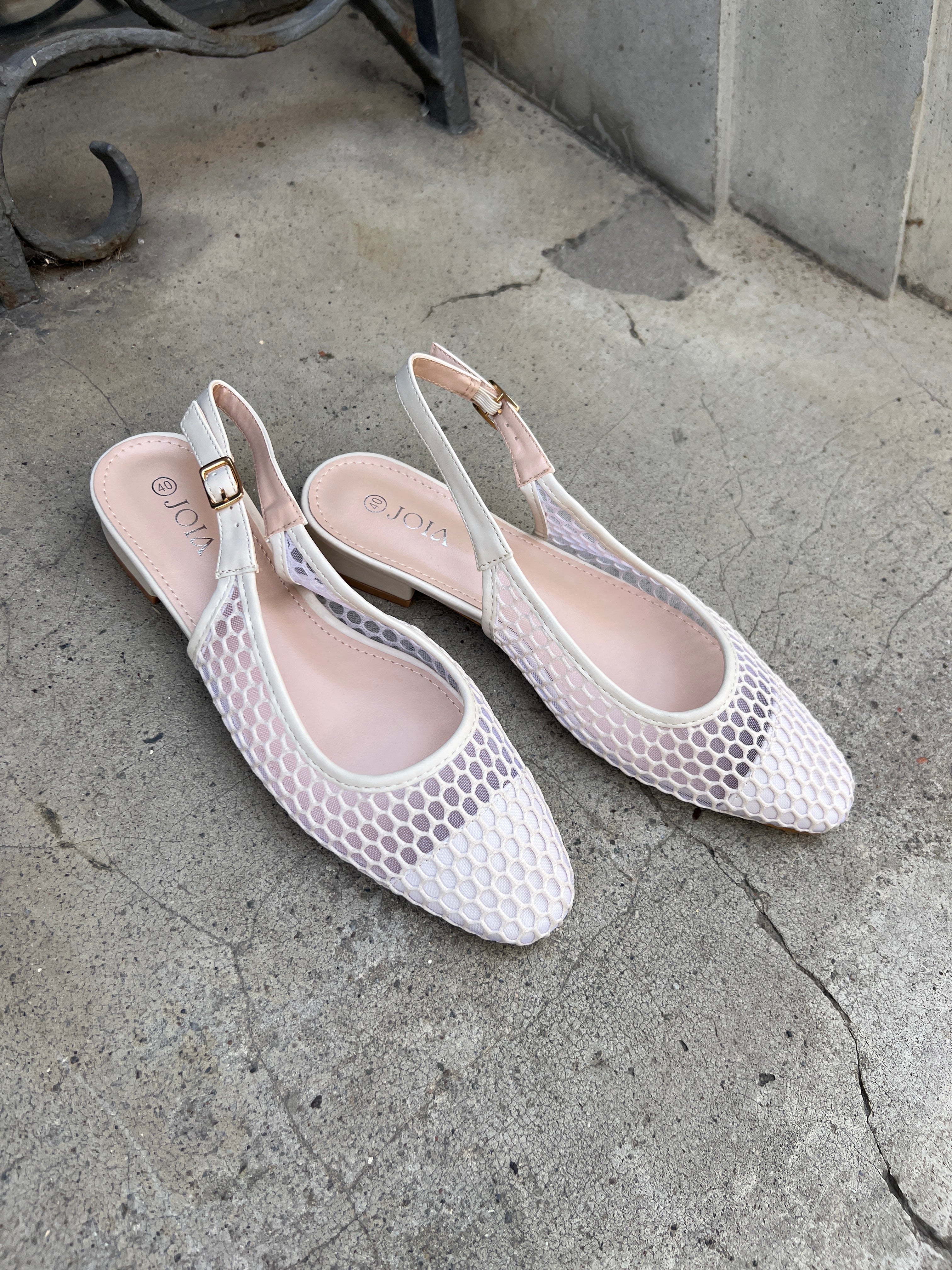 Joia beige slingback fra webshoppen Aaberg Copenhagen