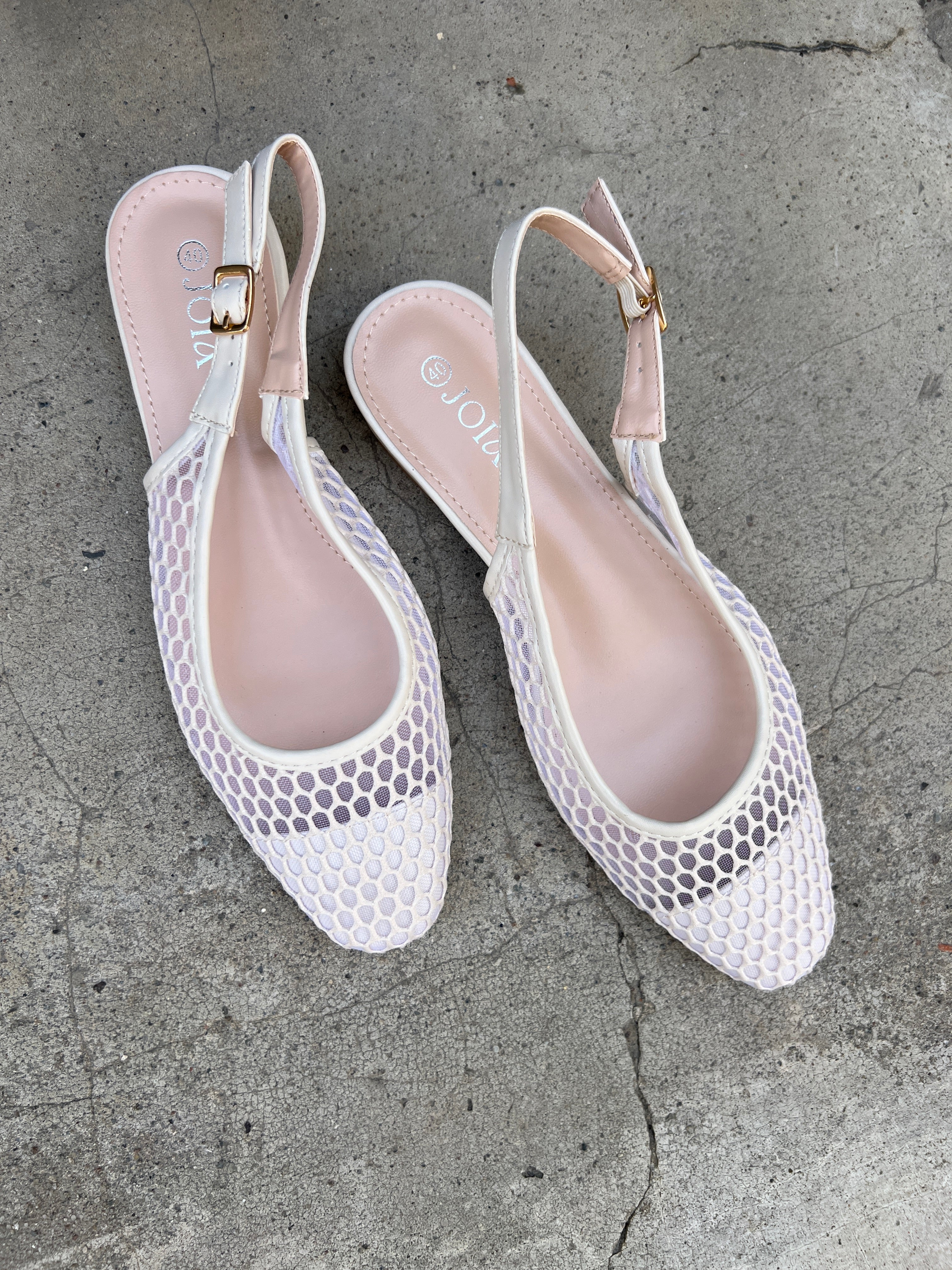 Joia beige slingback fra webshoppen Aaberg Copenhagen