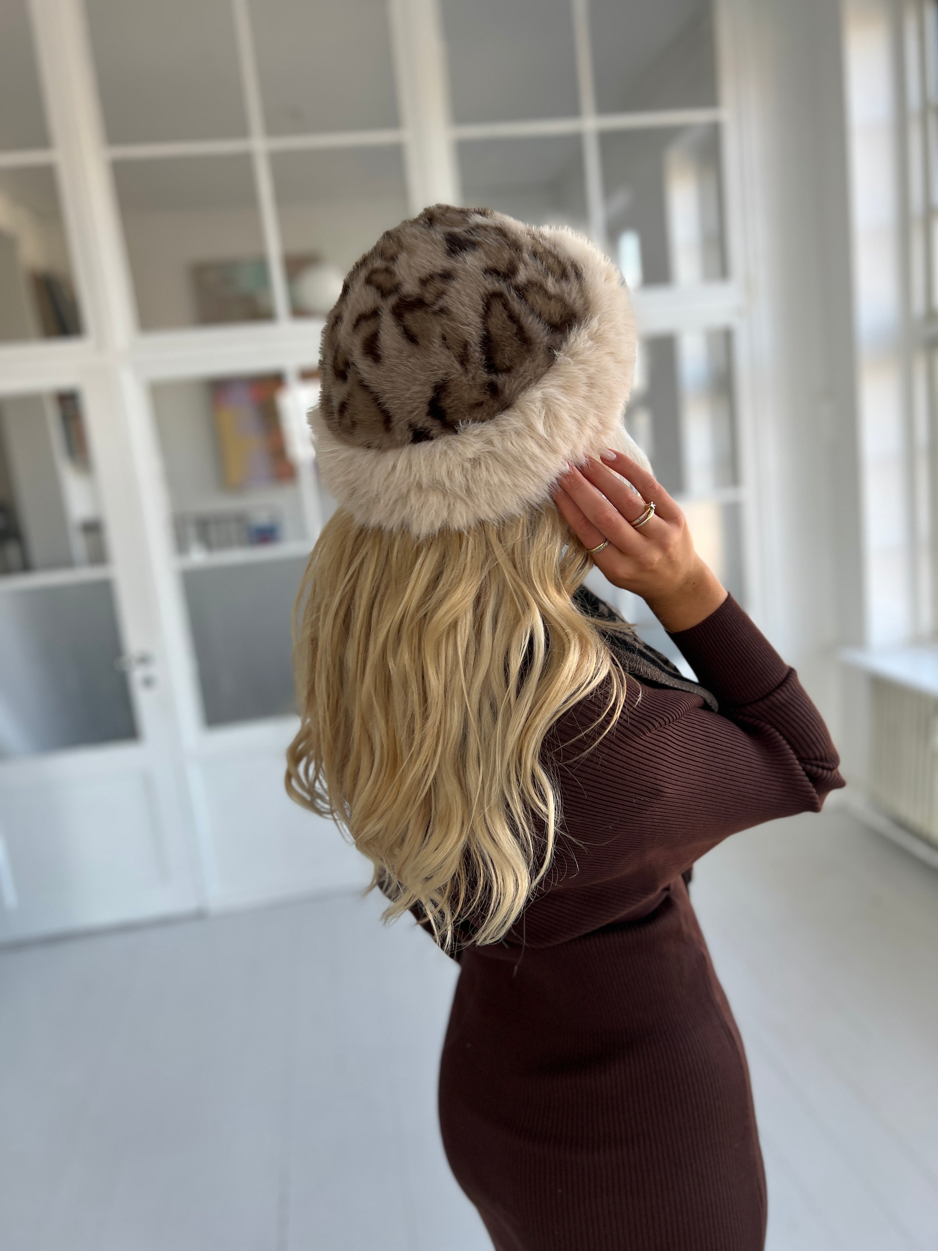 BCMIRIAM soft hat Leopard