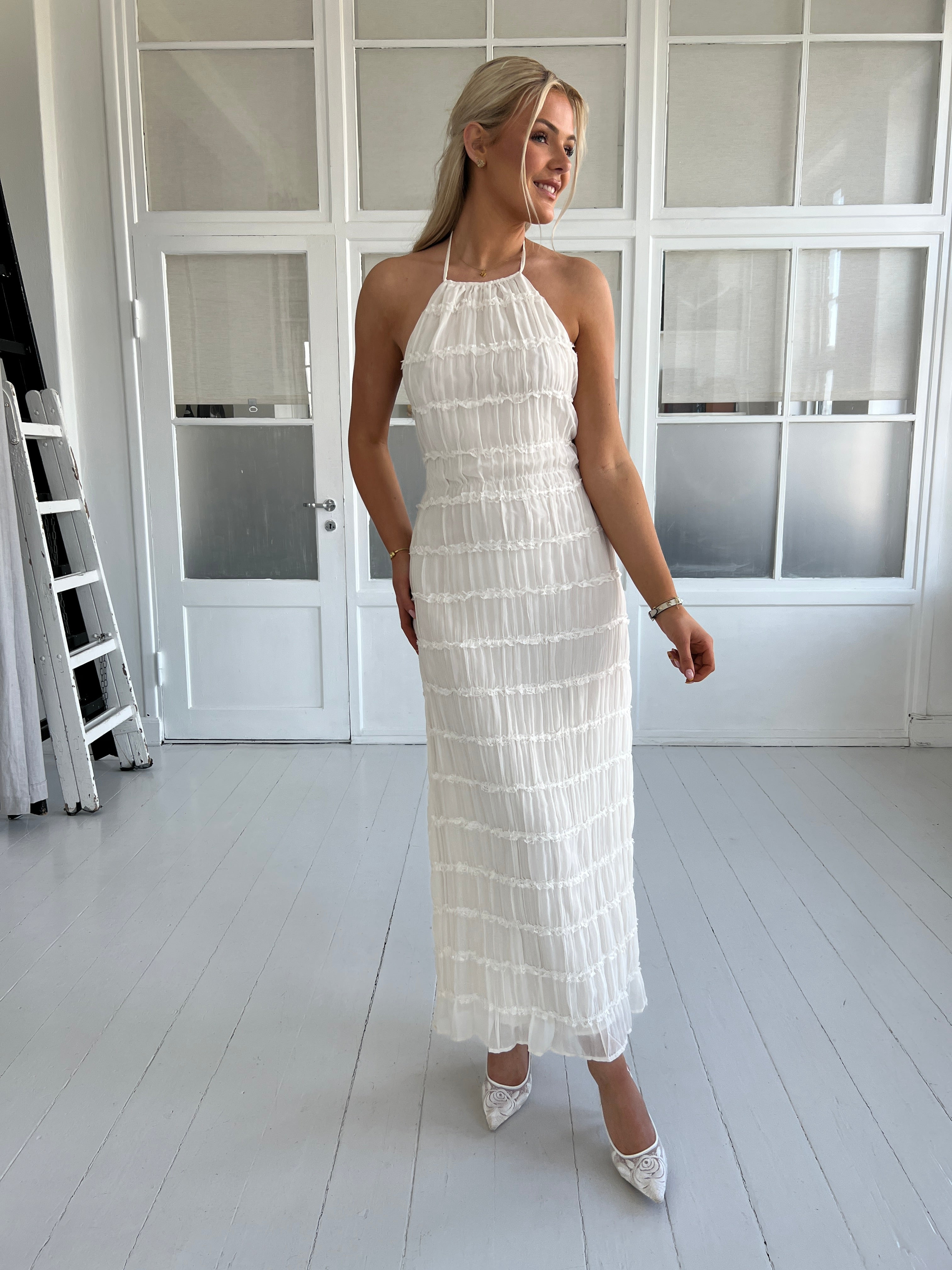 Lucce long lace dress