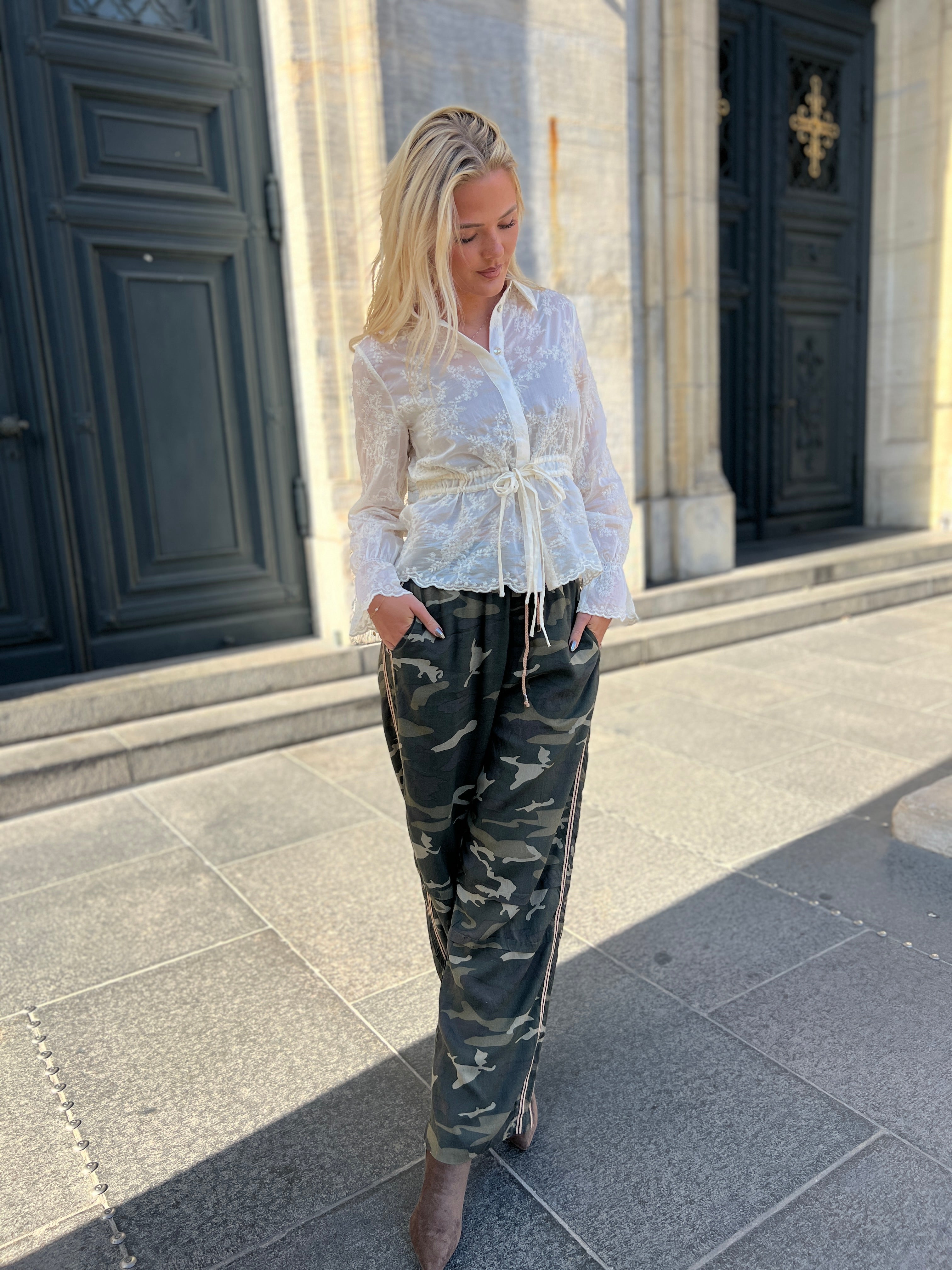 Continue army løse bukser - Åberg Copenhagen