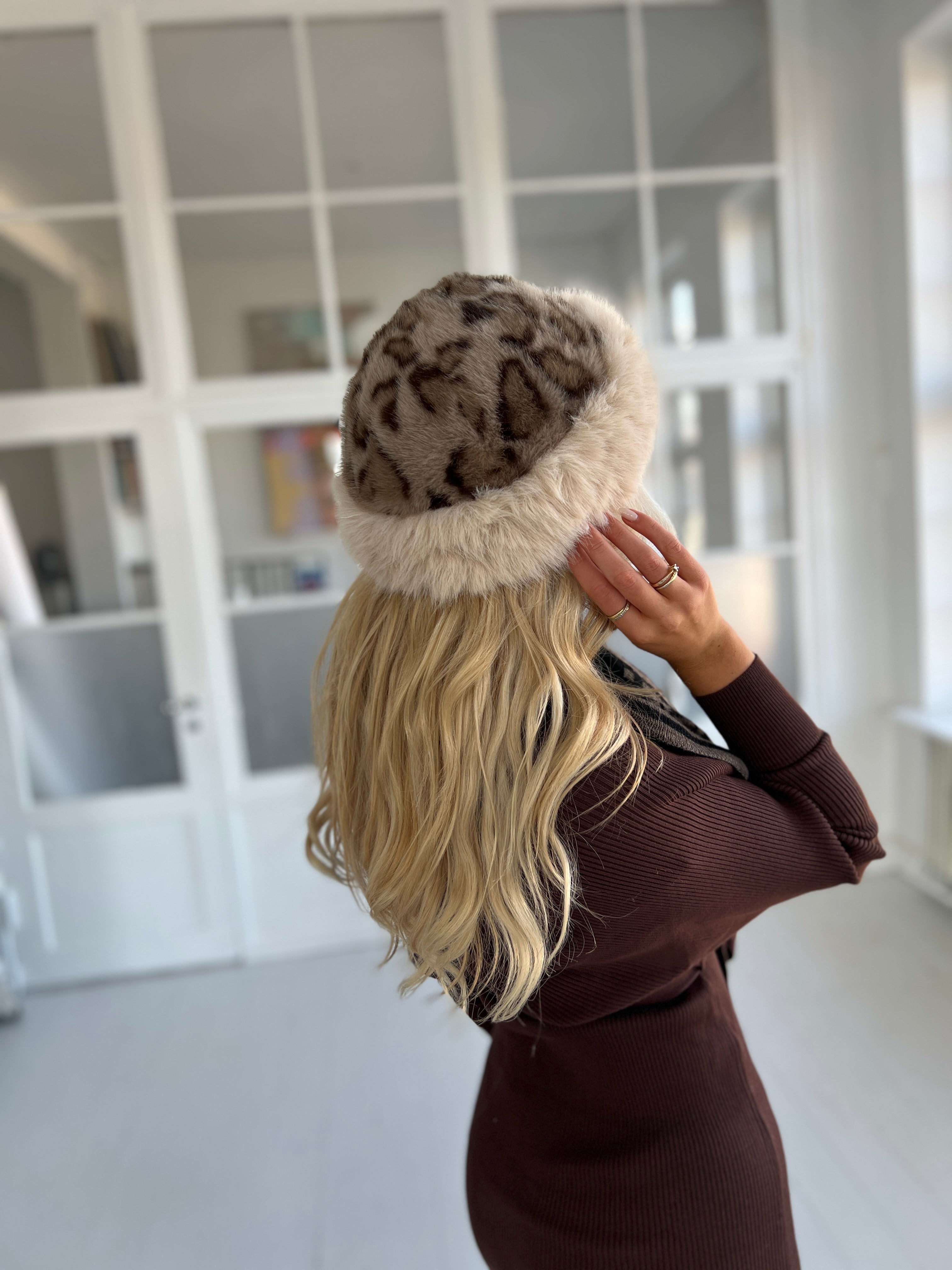BCMIRIAM soft hat Leopard