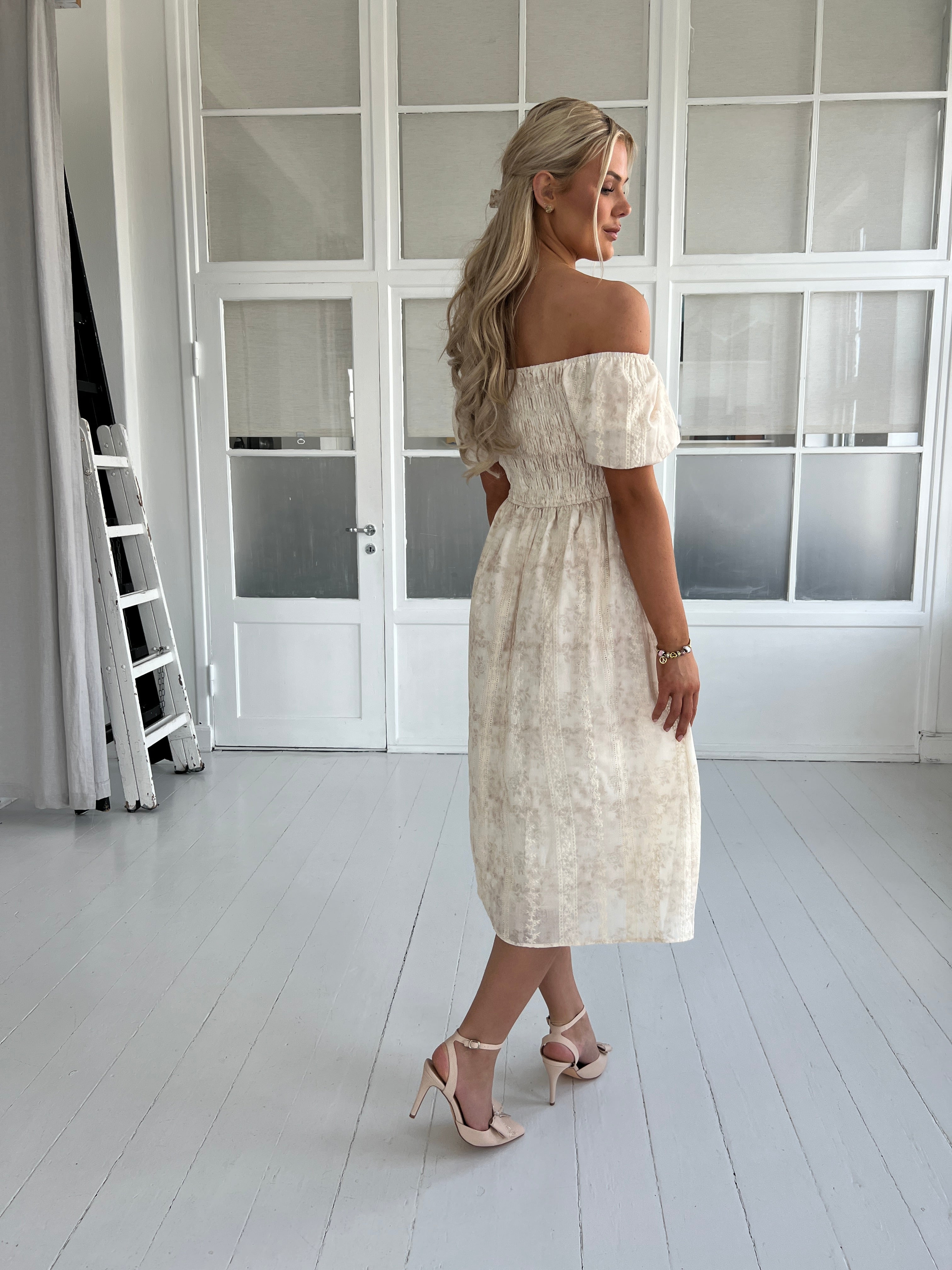 GD Golden Days beige summer dress