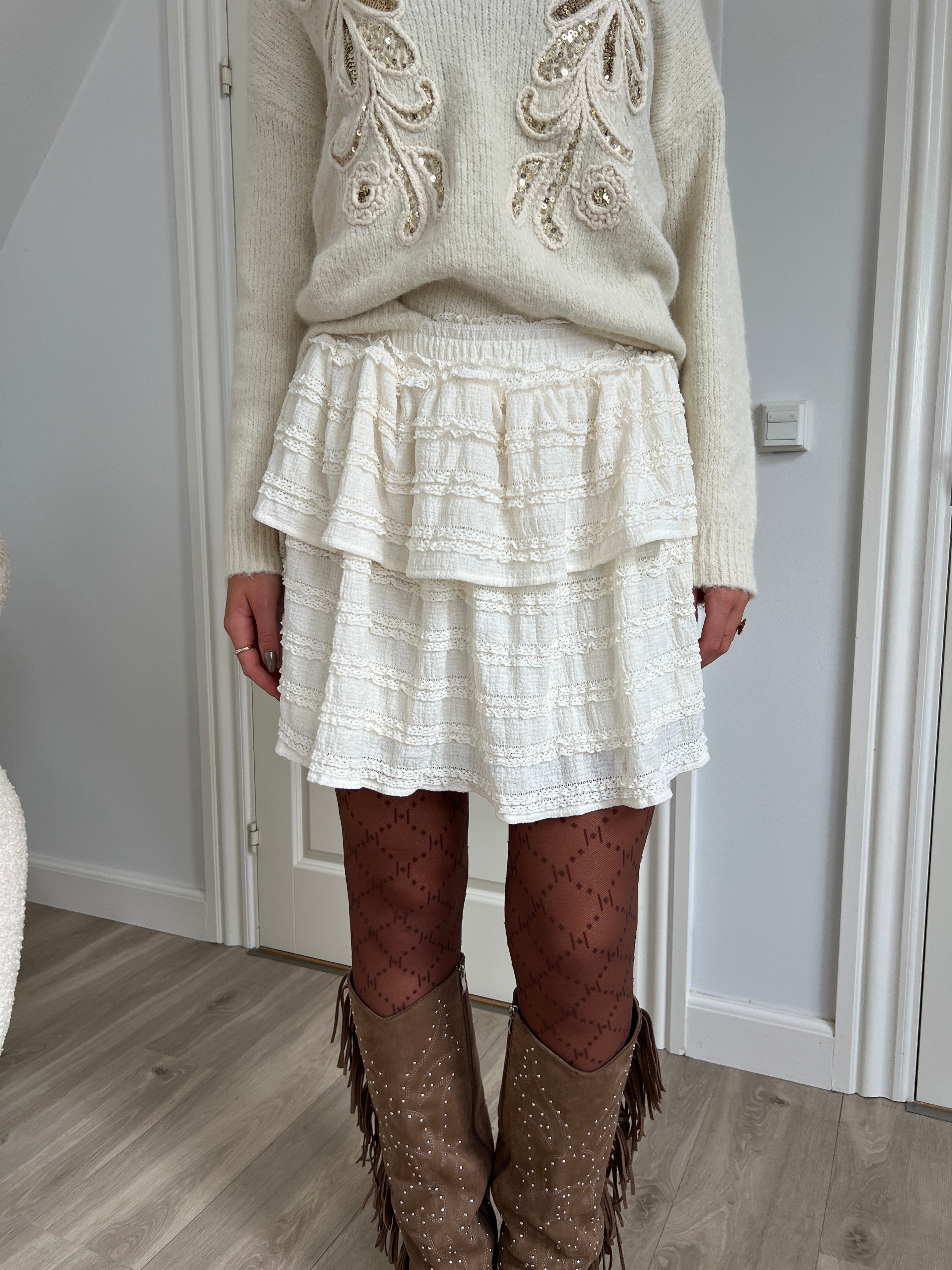 Flam romantic skirt - Åberg Copenhagen