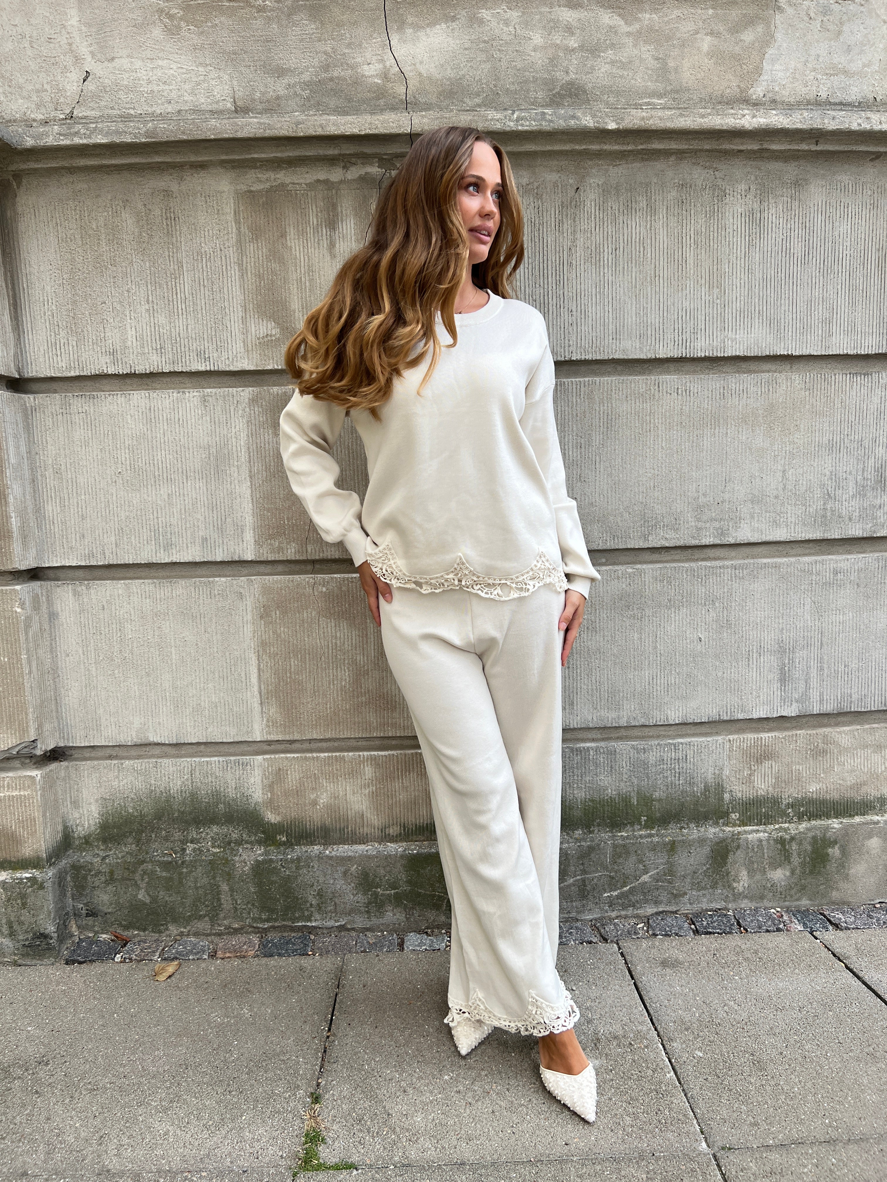 May beige knit - Åberg Copenhagen