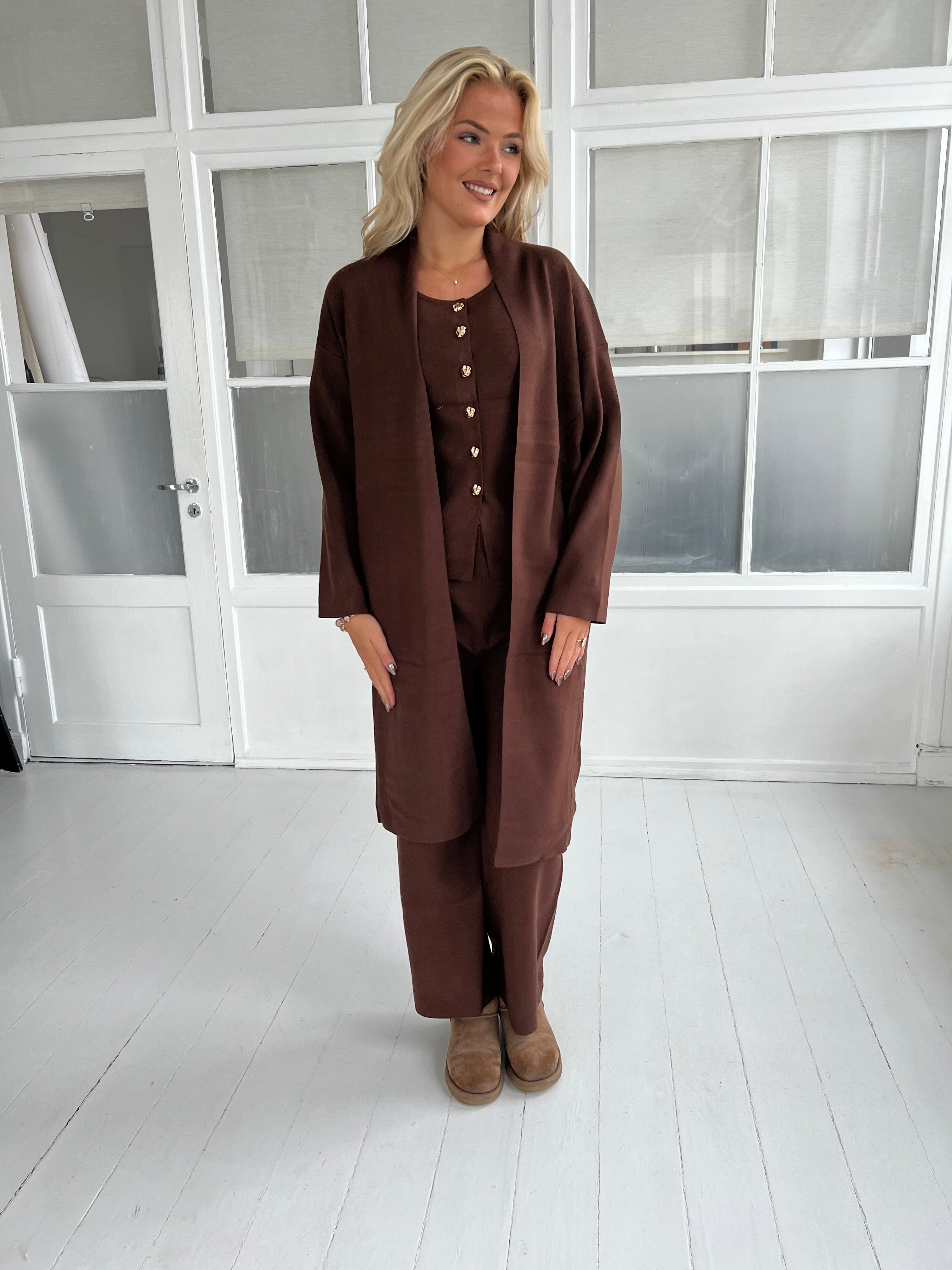Flam Choko knit set fra webshoppen Aaberg Copenhagen