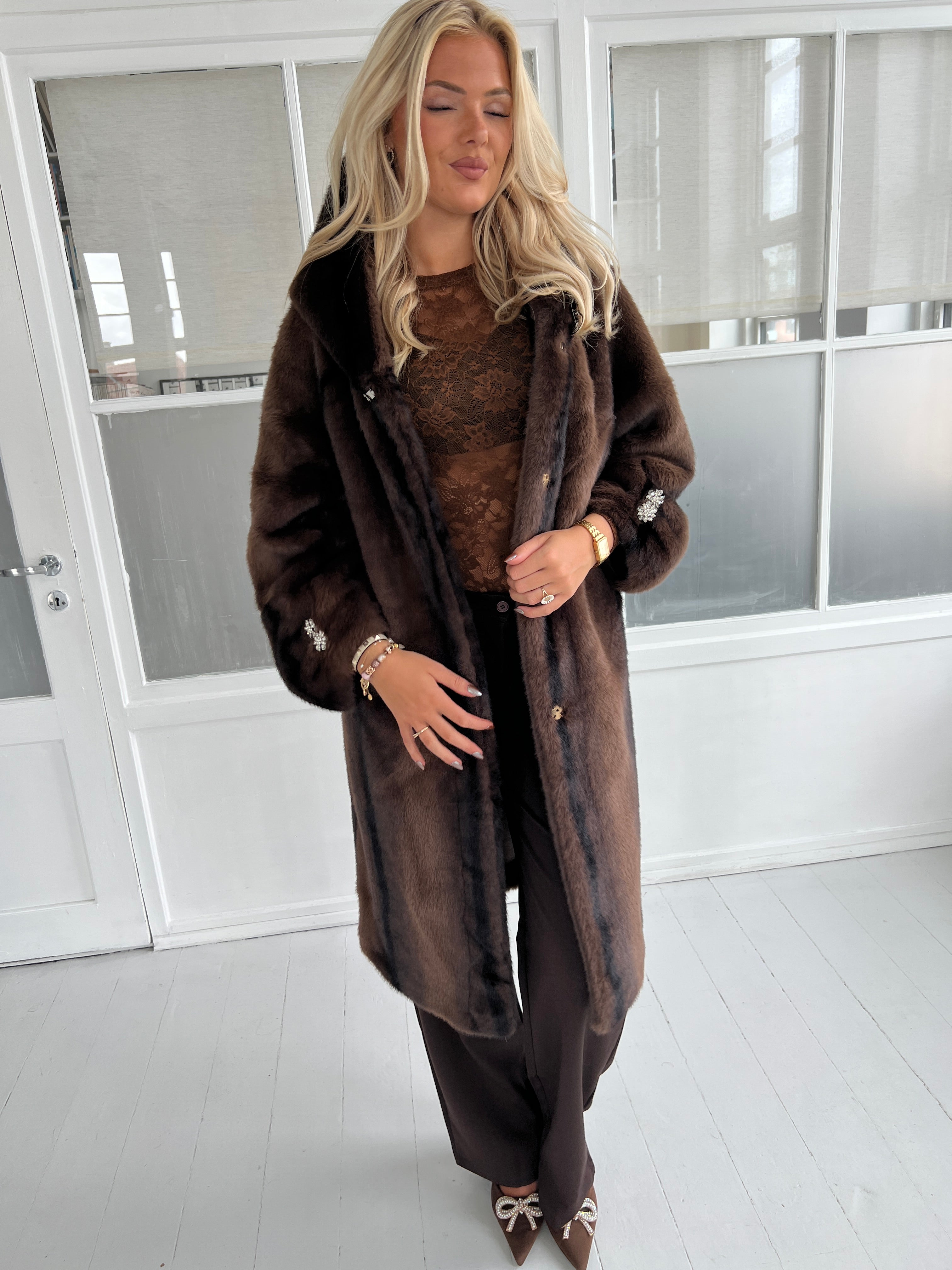 Flam fourrure fur fra webshoppen Aaberg Copenhagen