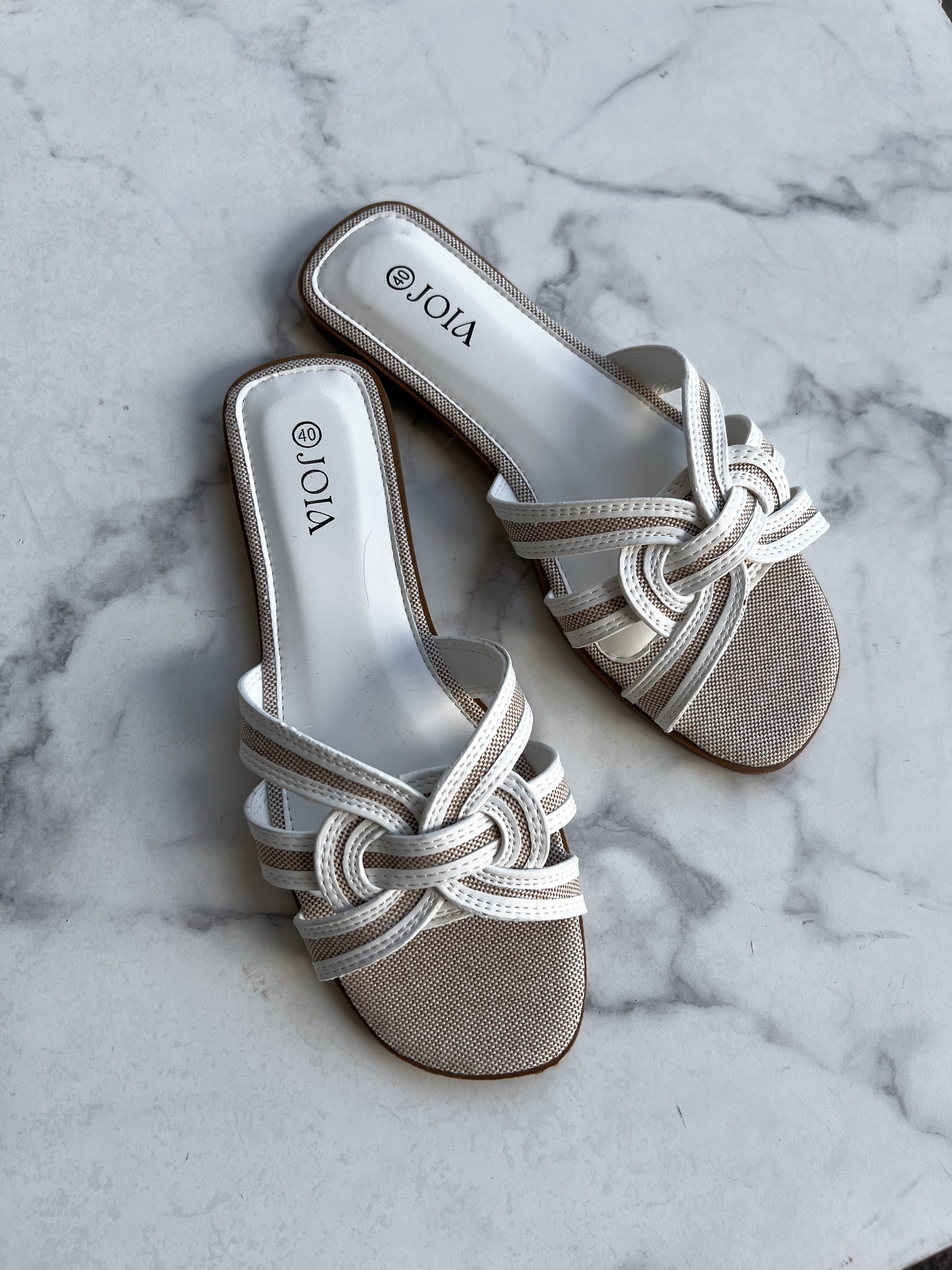Joia white sandel