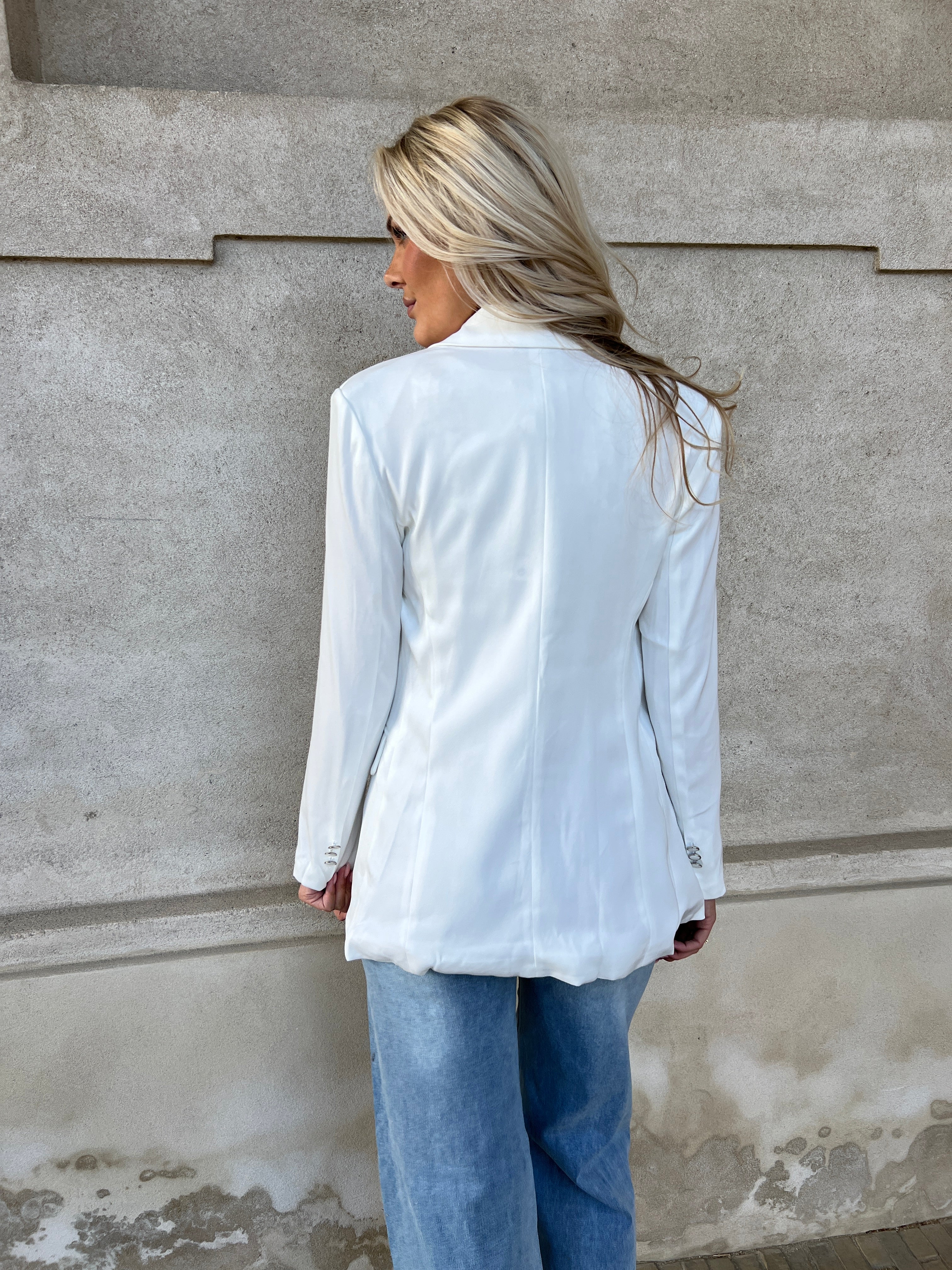 Its May white blazer