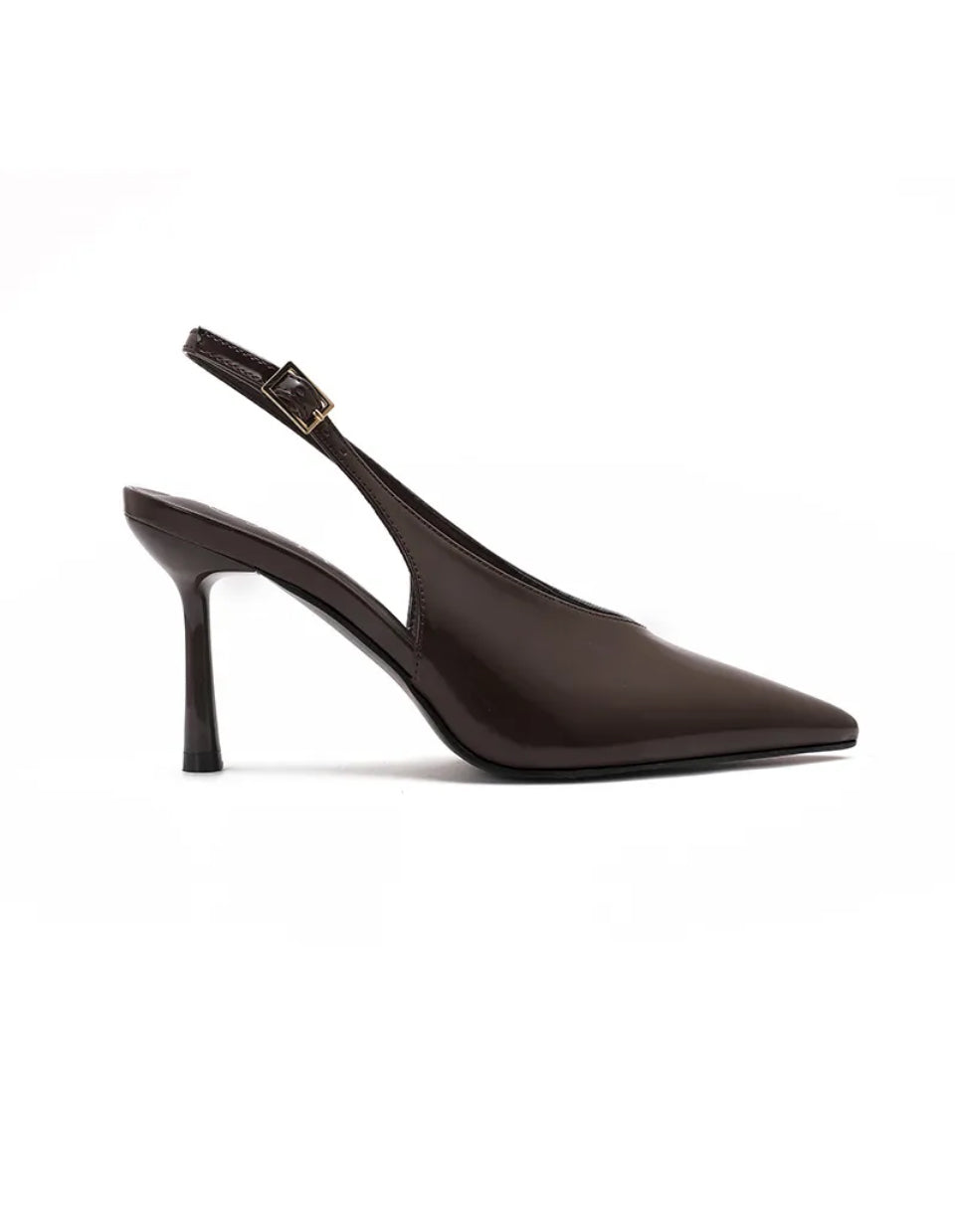 Joia dark brown heels fra webshoppen Aaberg Copenhagen
