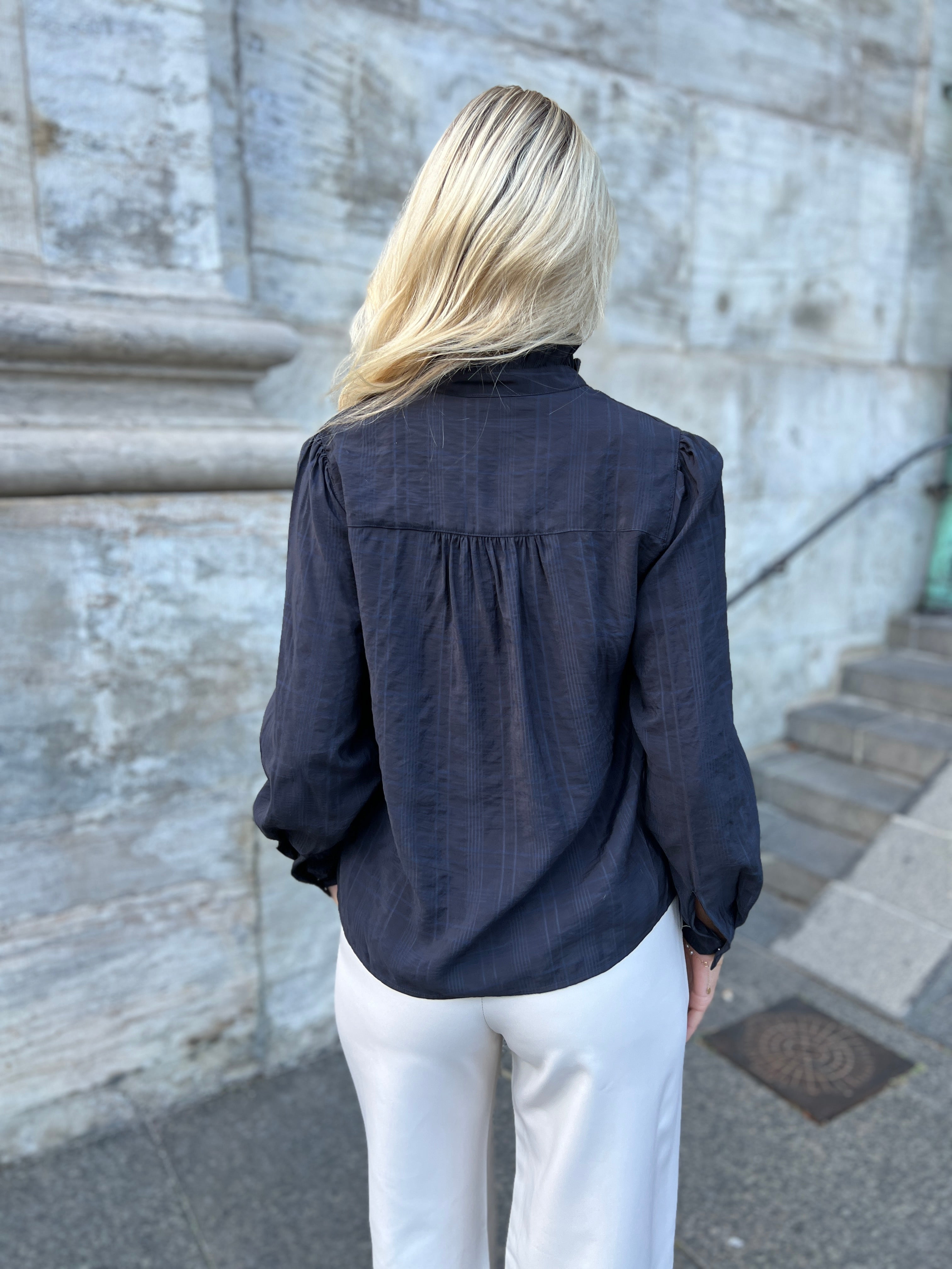 Continue - Skjorte - Ariana Navy blue