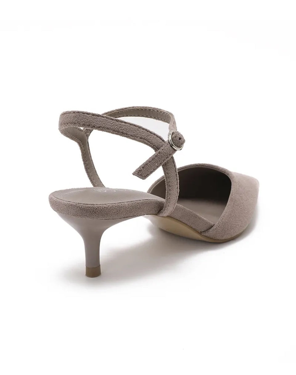 Joia taupe heels fra webshoppen Aaberg Copenhagen