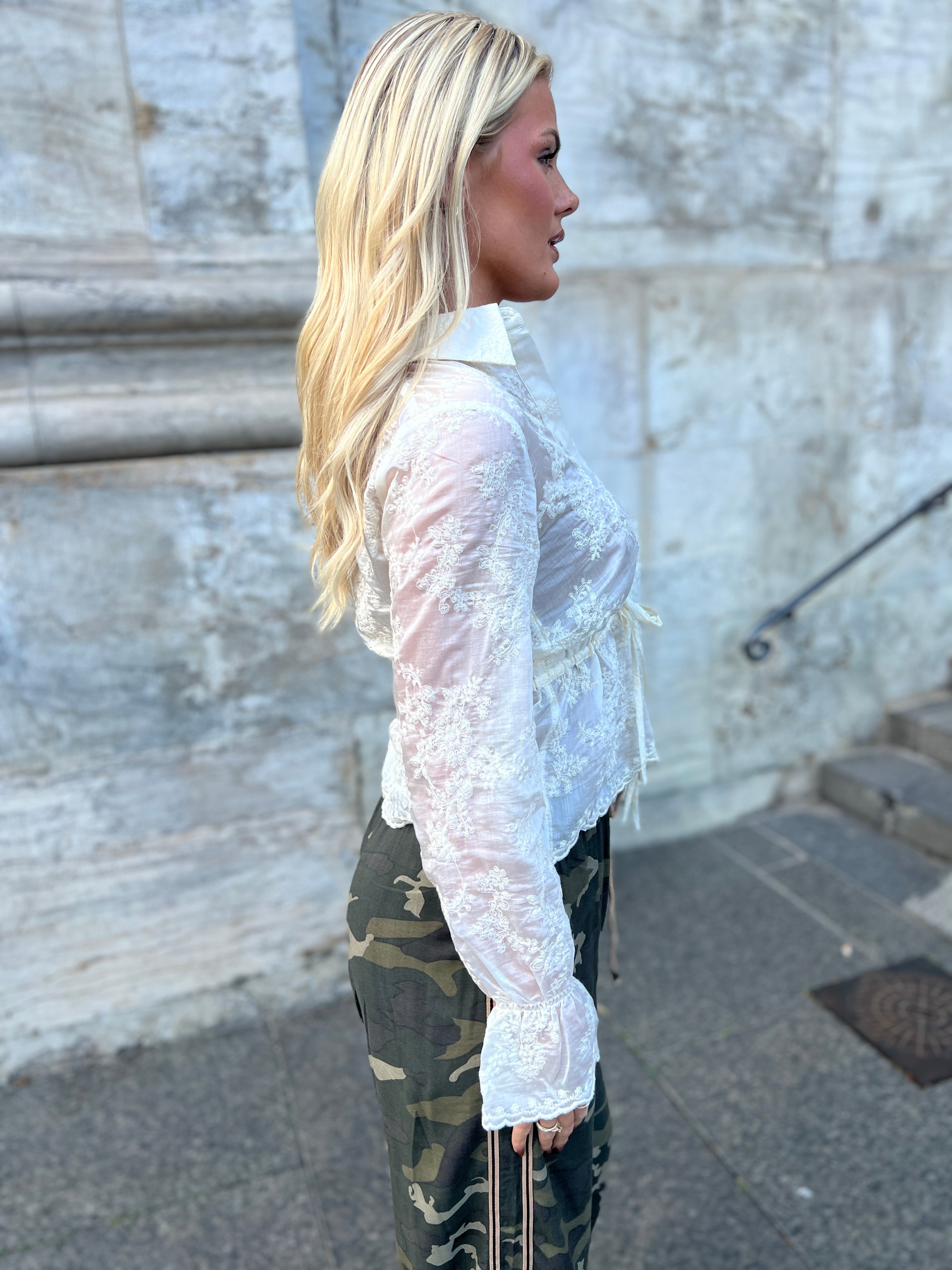 Continue Skjorte - Triss - Off White