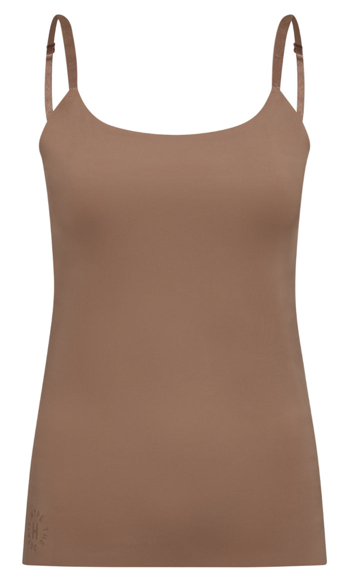 Hype The Detail brown top fra webshoppen Aaberg Copenhagen
