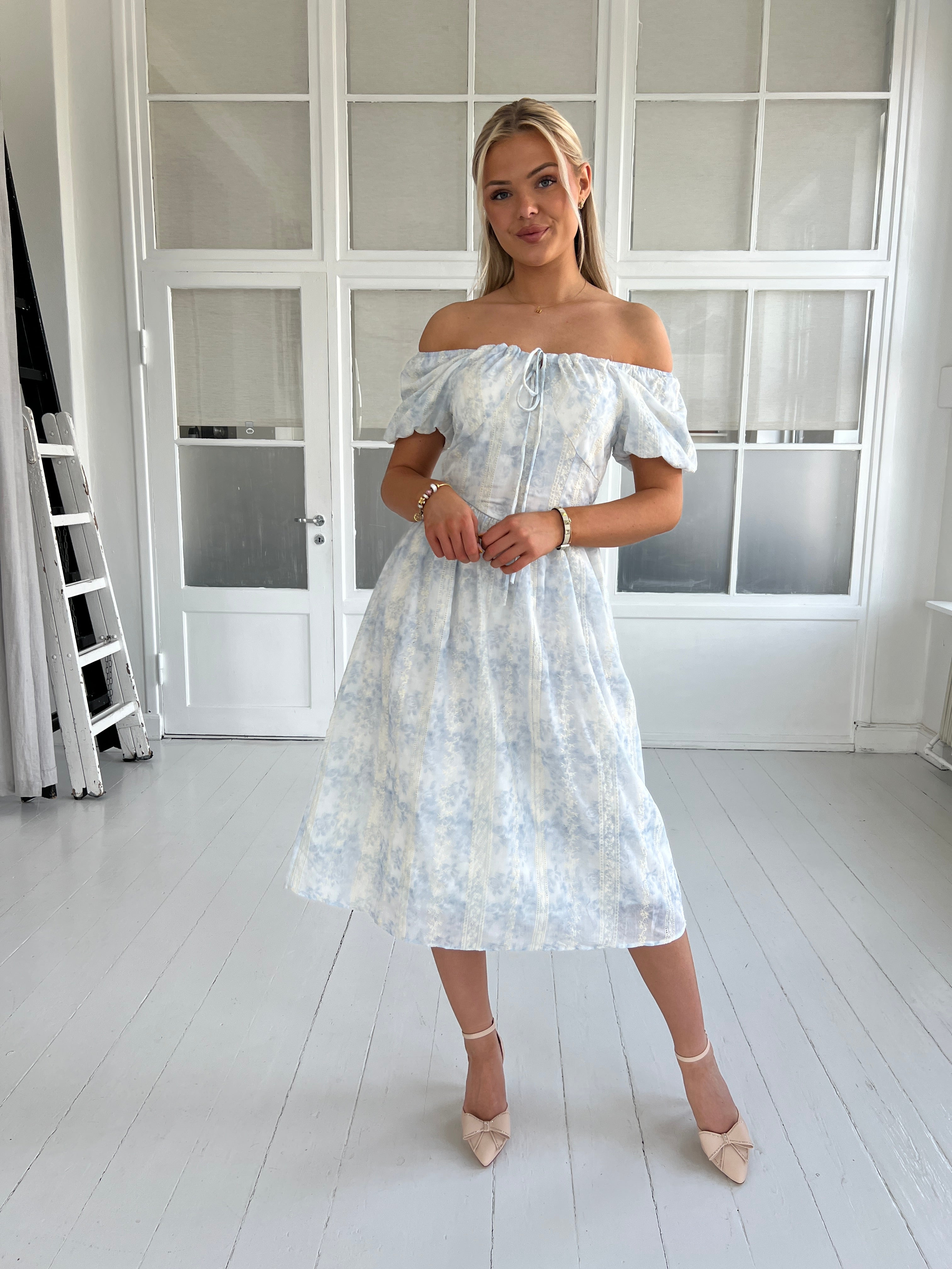 GD Golden Days blue summer dress