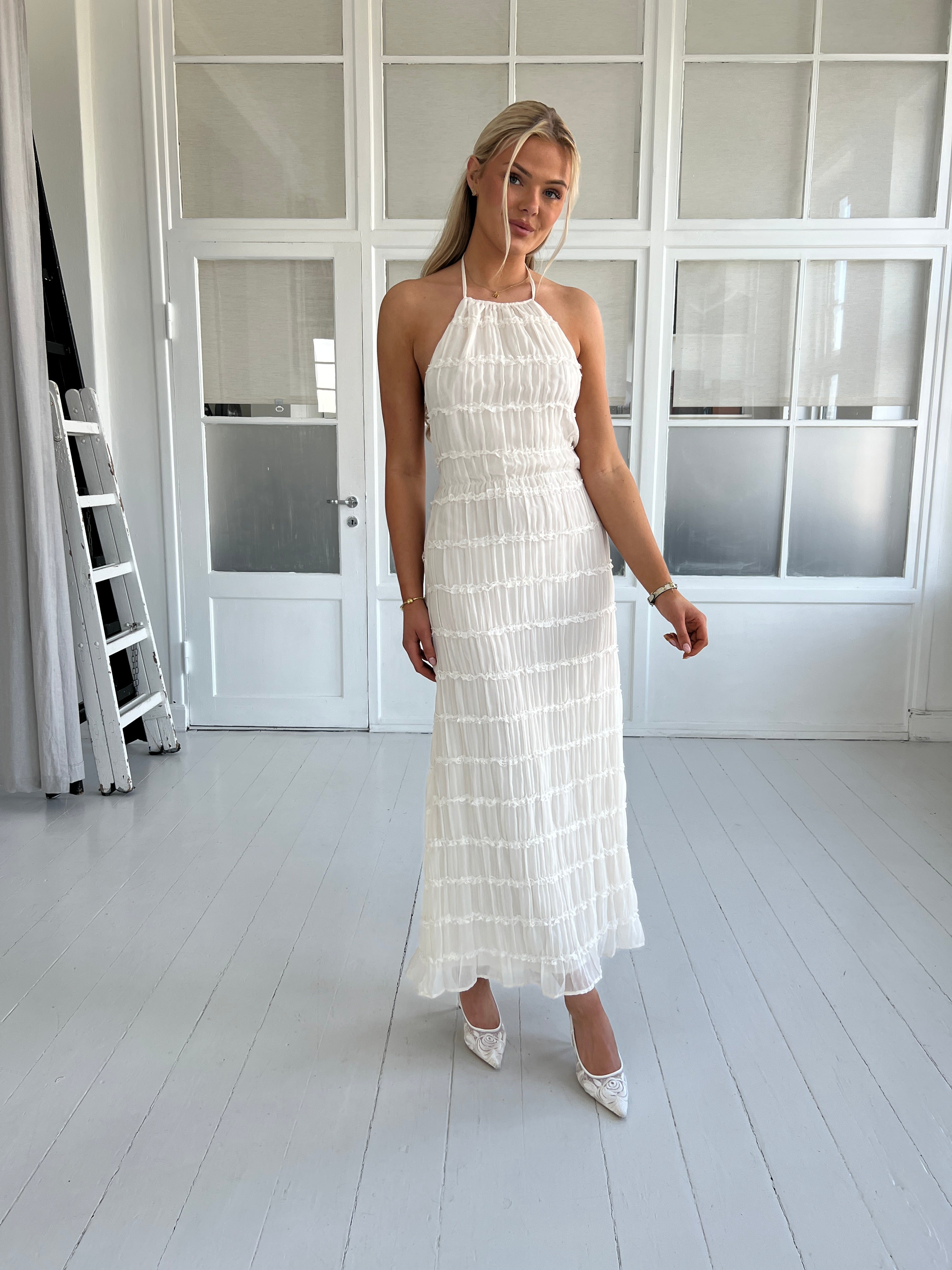 Lucce long lace dress