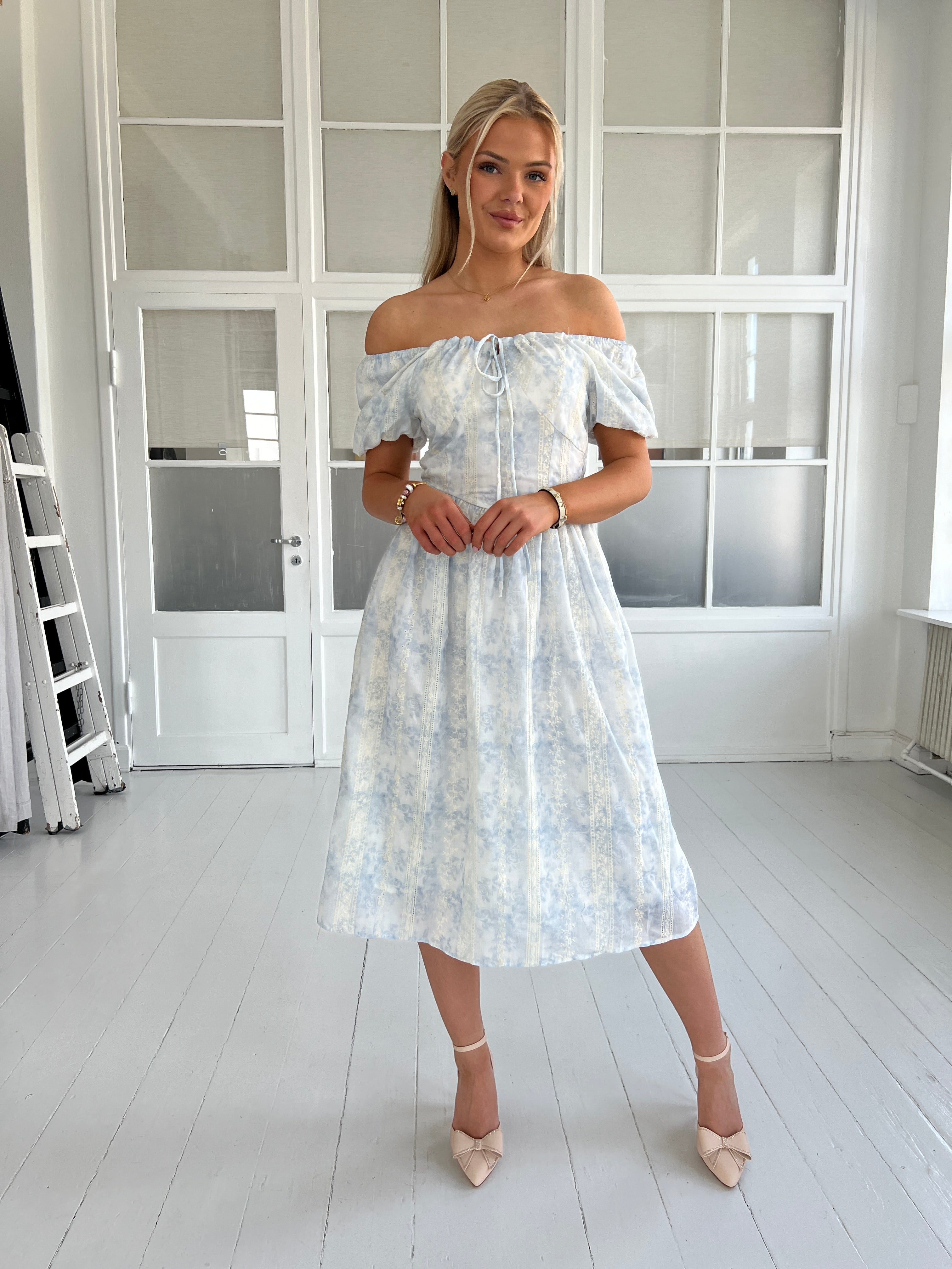 GD Golden Days blue summer dress