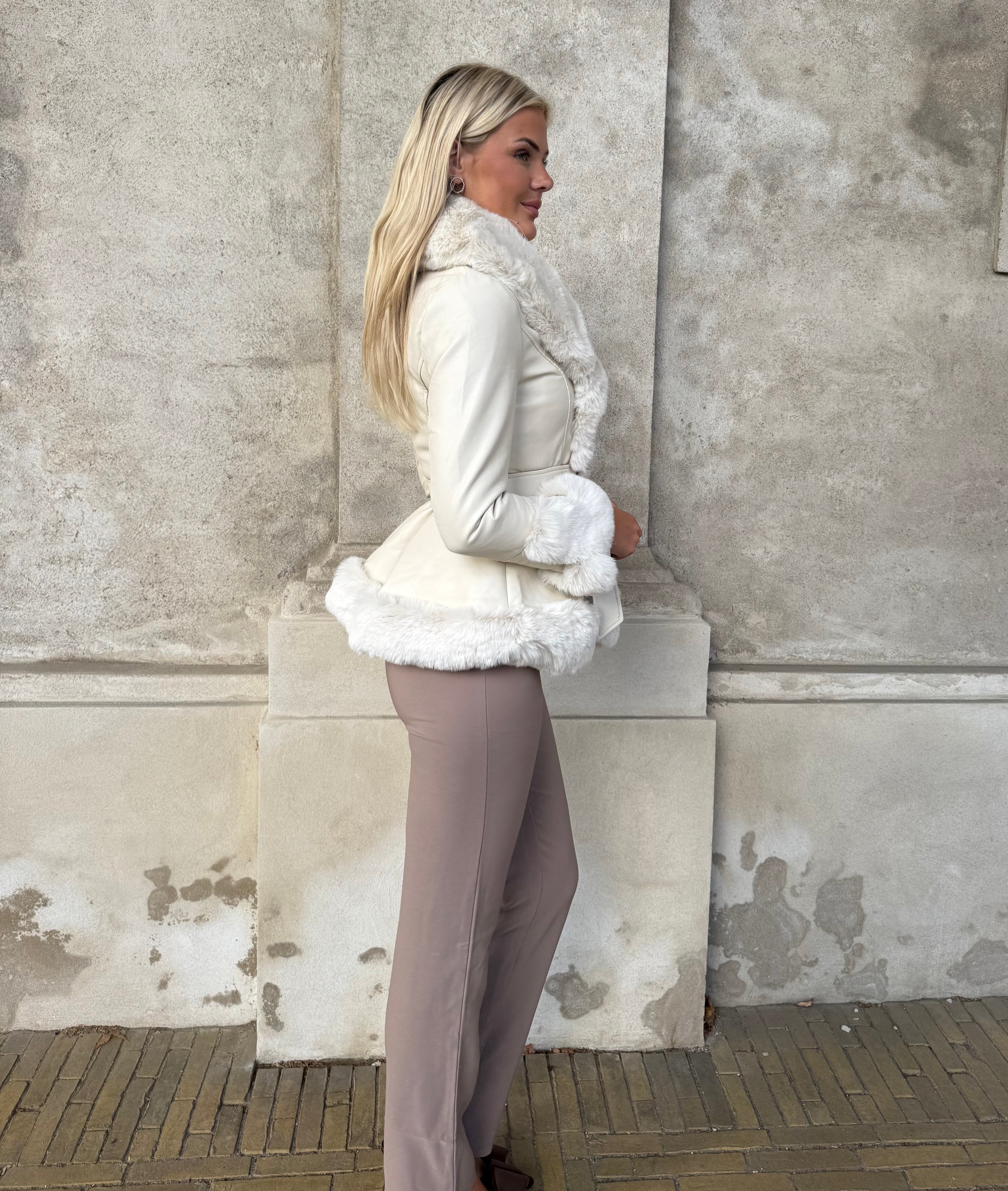 Flam White jacket