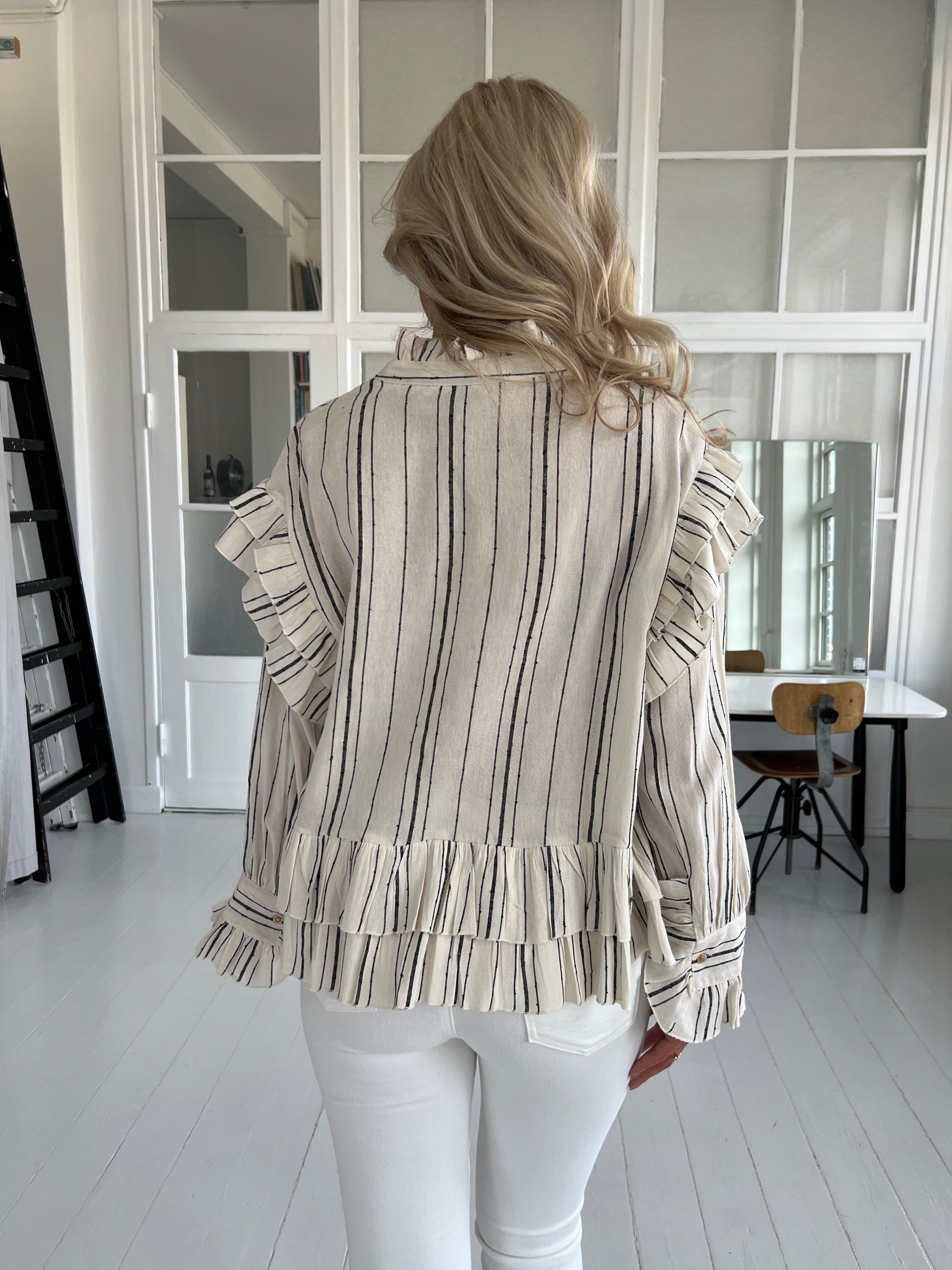 Gaspar Jacqueline LS Blouse