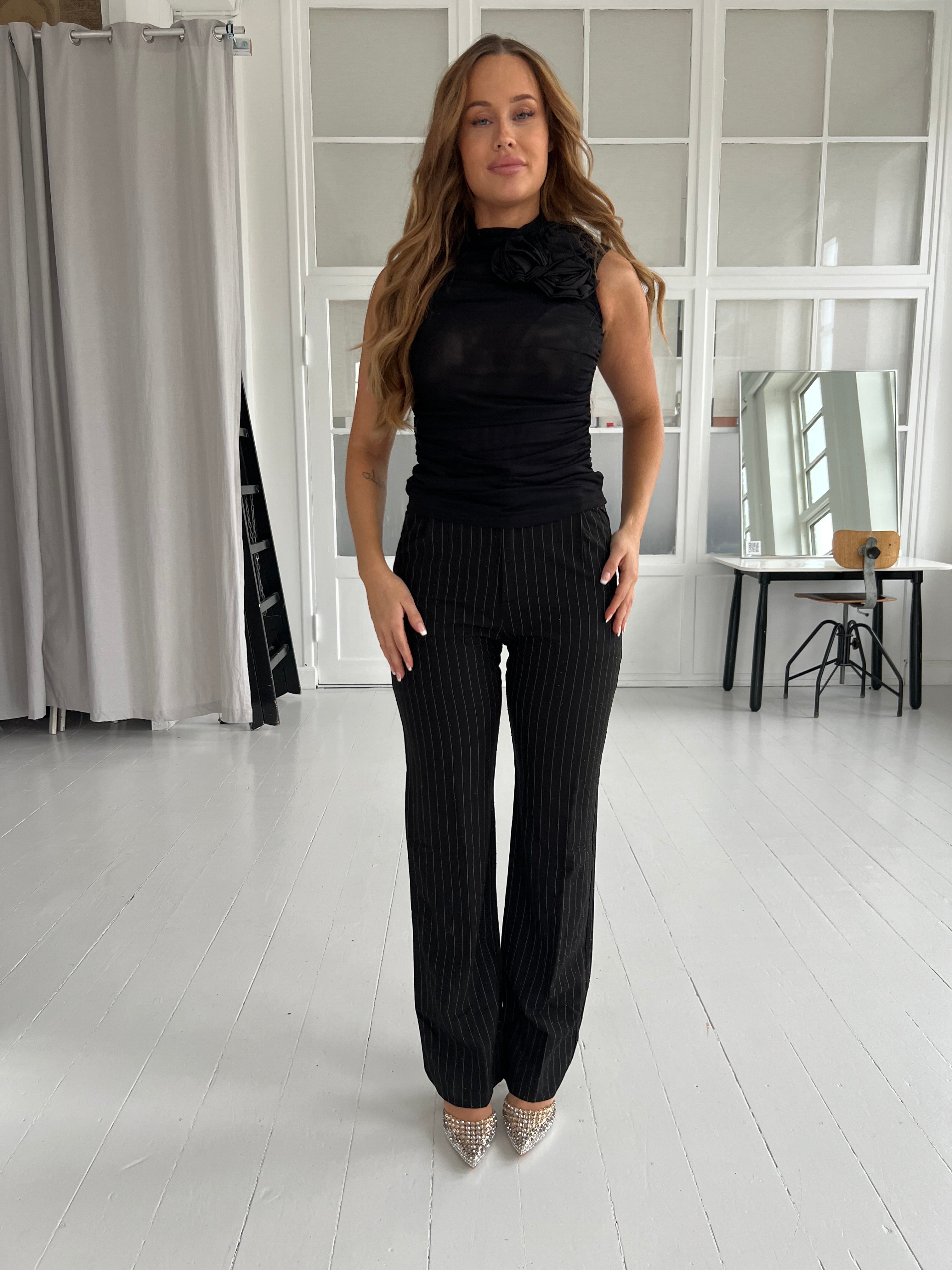 Eight Luxe black rhinestone pants