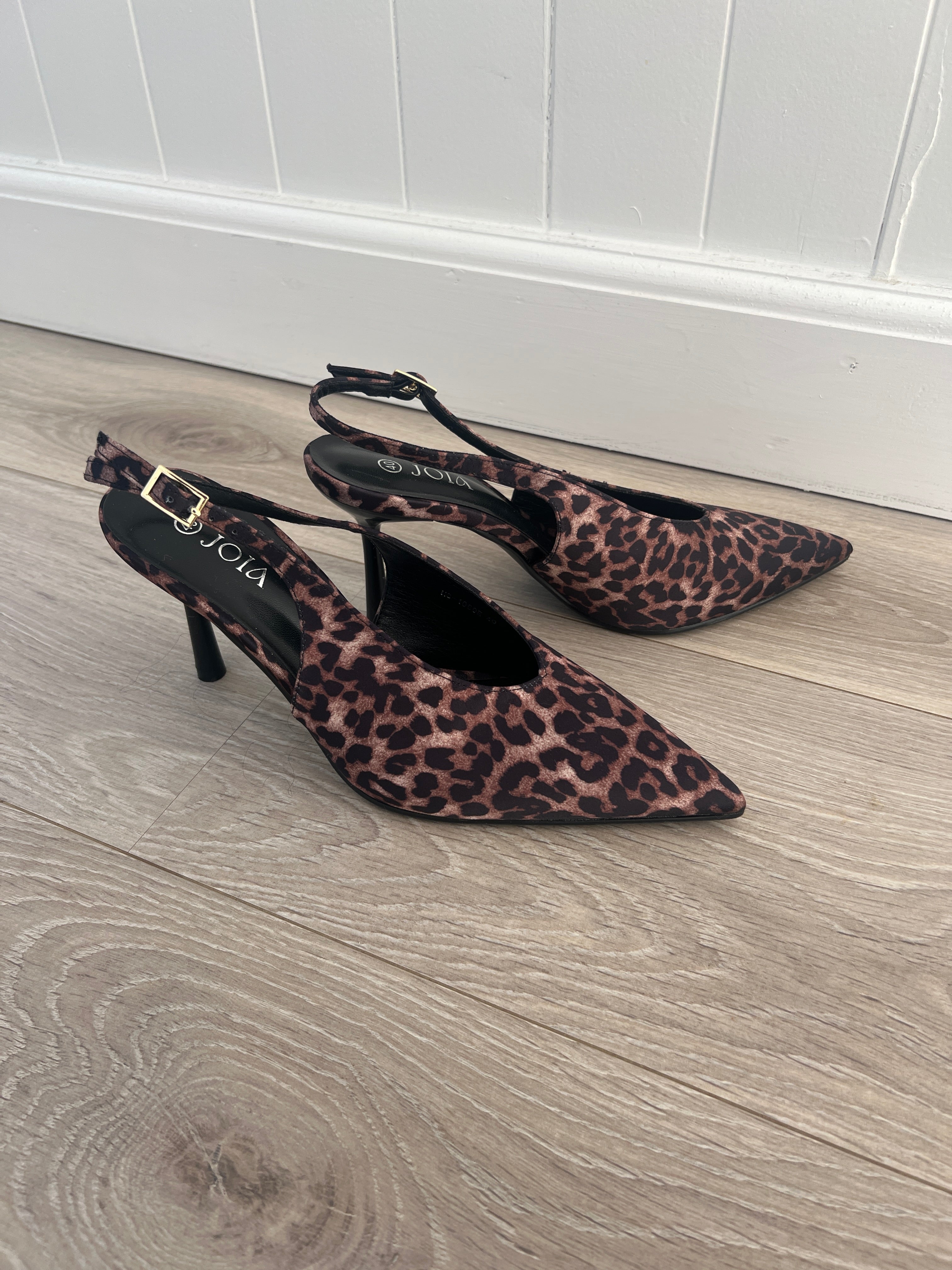 Joia leopard heels