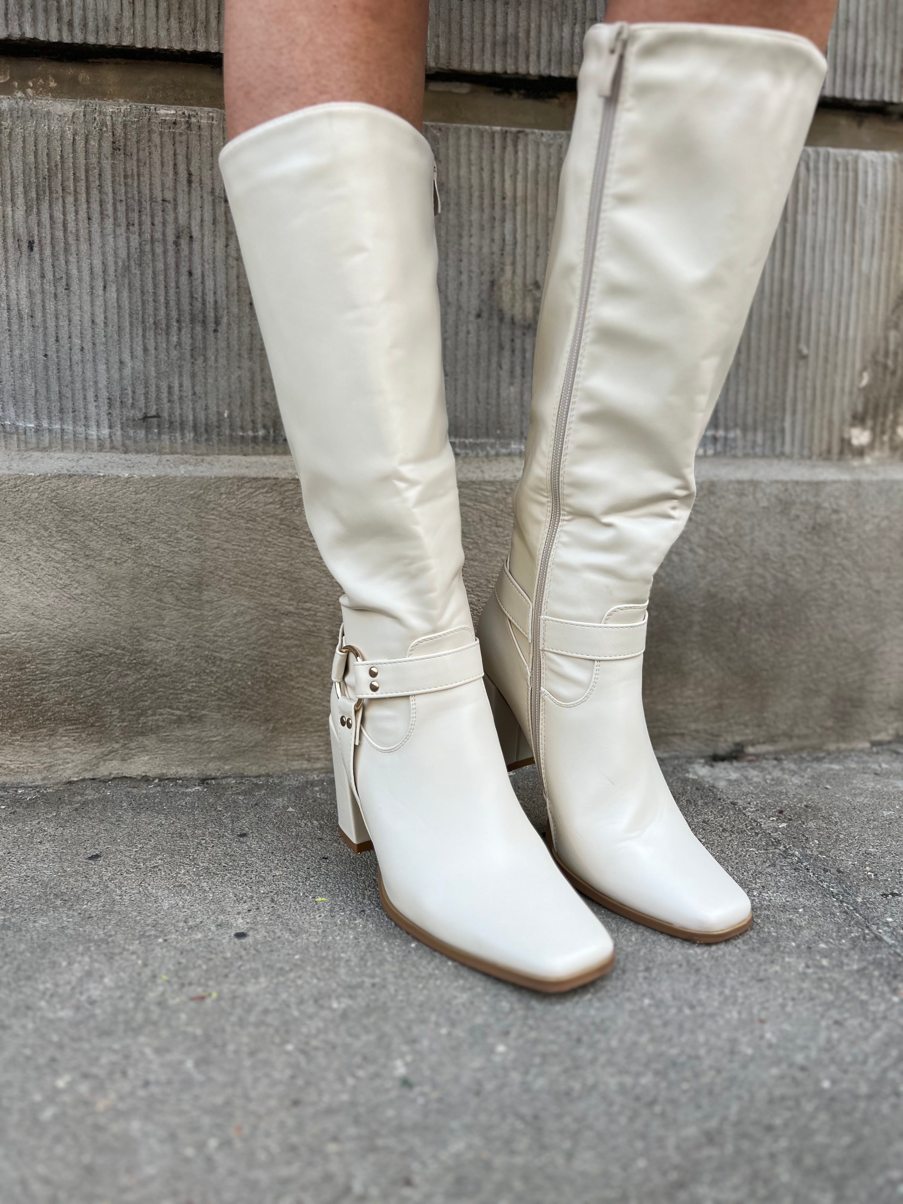 Ideal Beige boots