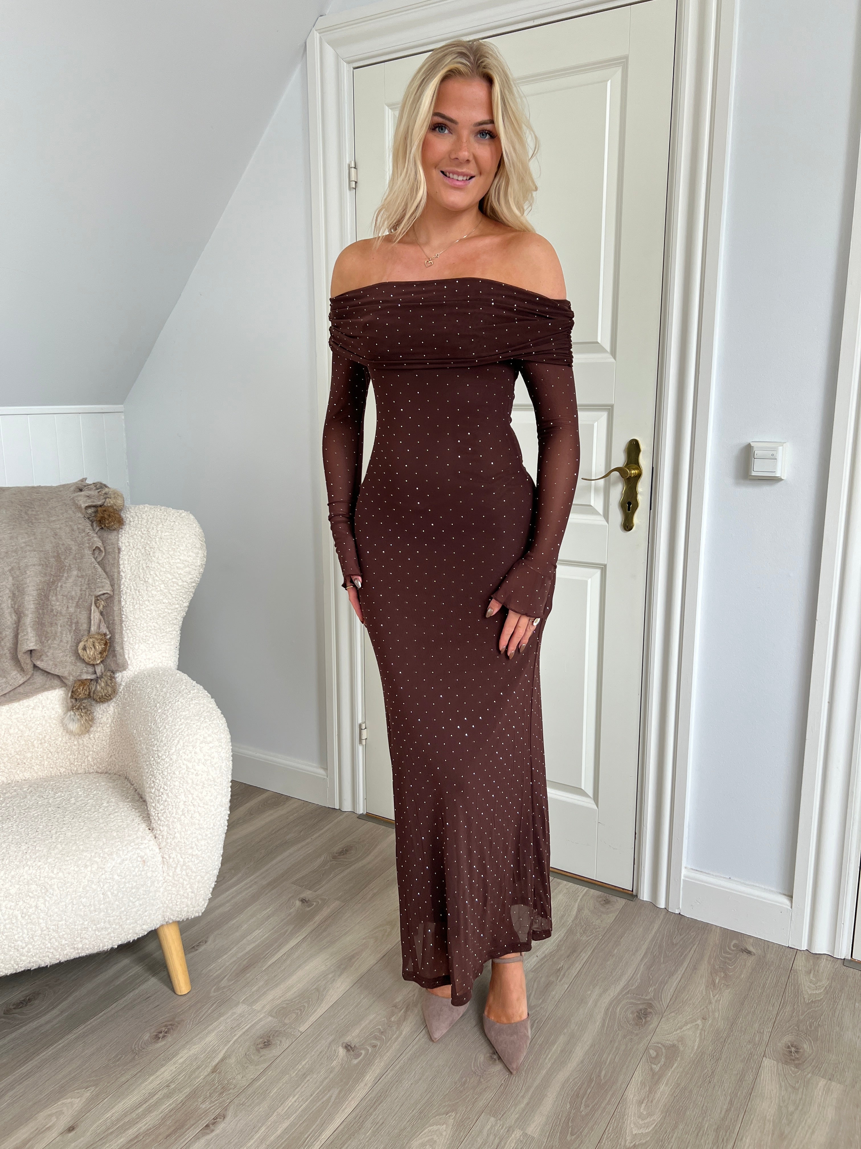 Eight luxe rhinestone dress - Åberg Copenhagen