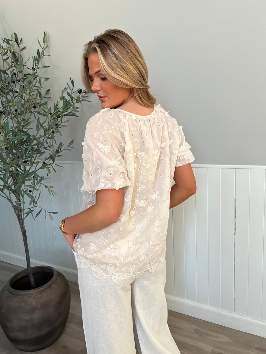 Azaka butterfly blouse - Aaberg DK