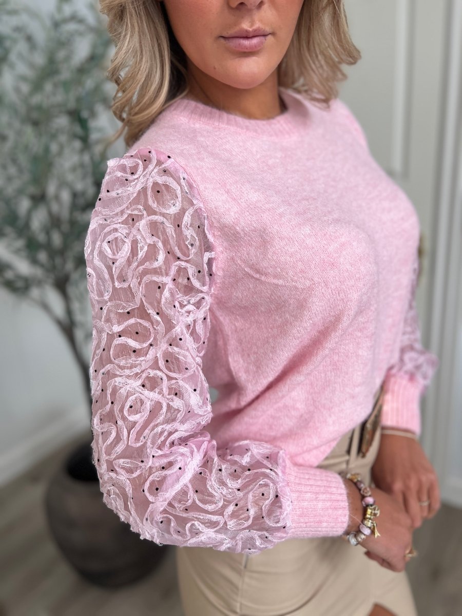 Azaka pink knit - Aaberg DK