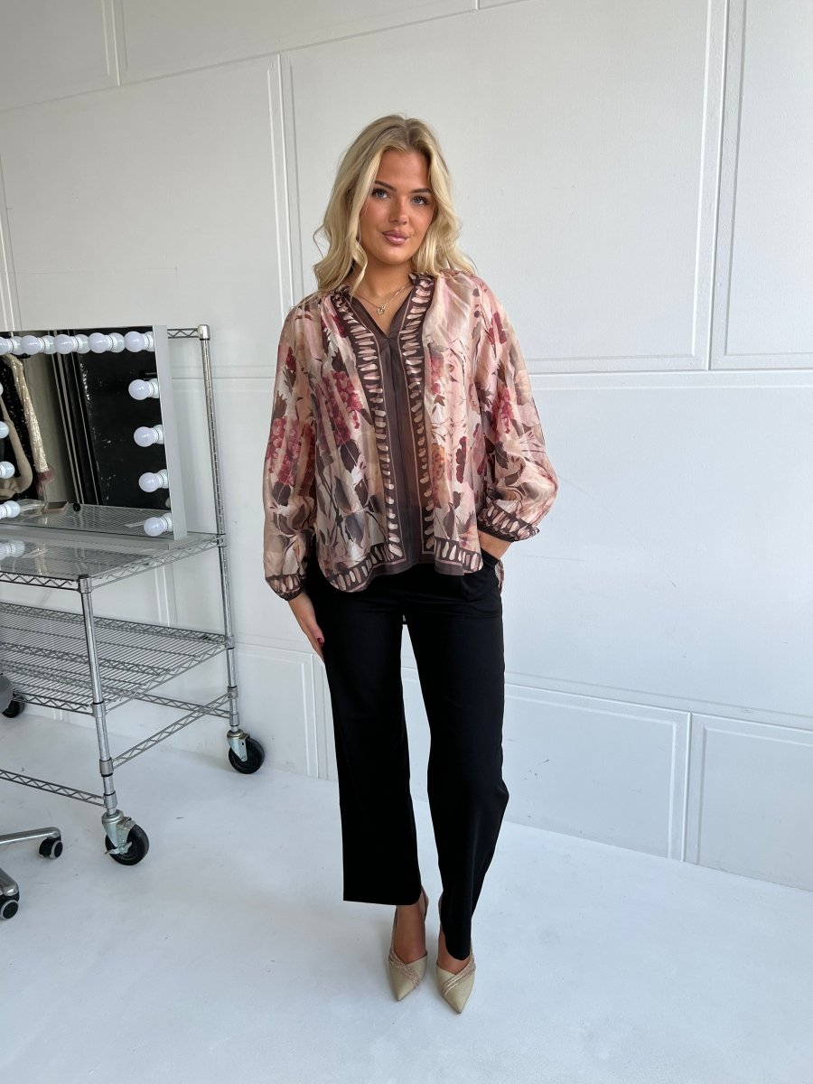 BCROSEWOOD BLOUSE - Aaberg DK