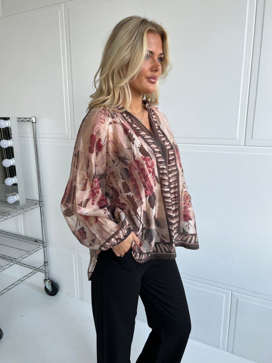 BCROSEWOOD BLOUSE - Aaberg DK