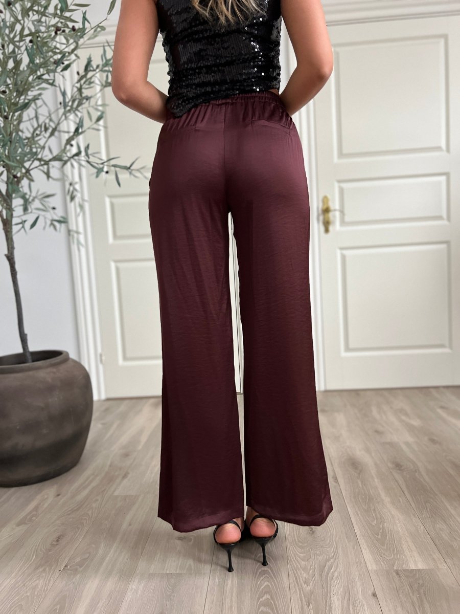 Continue - Bukser - Roberta bordeaux - Aaberg DK