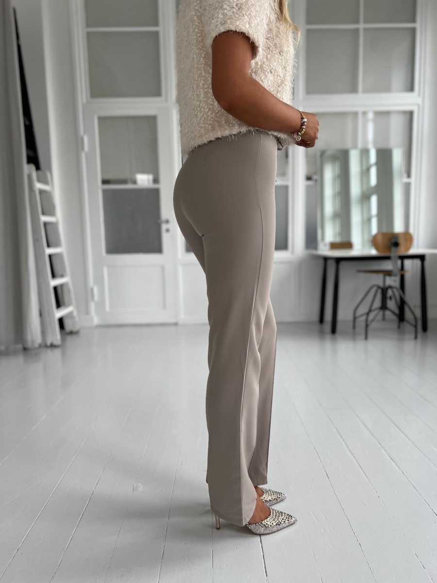 Eight Luxe Taupe pants - Aaberg DK