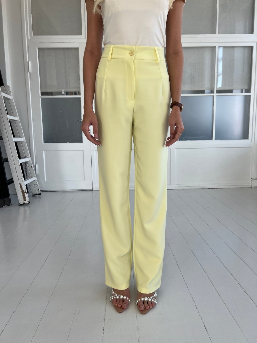 Eight Luxe yellow pants - Aaberg DK
