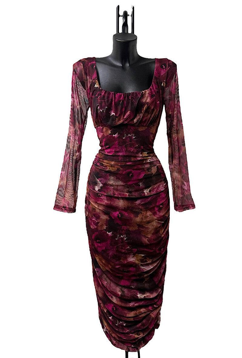 Elle bordeaux dress - Aaberg DK