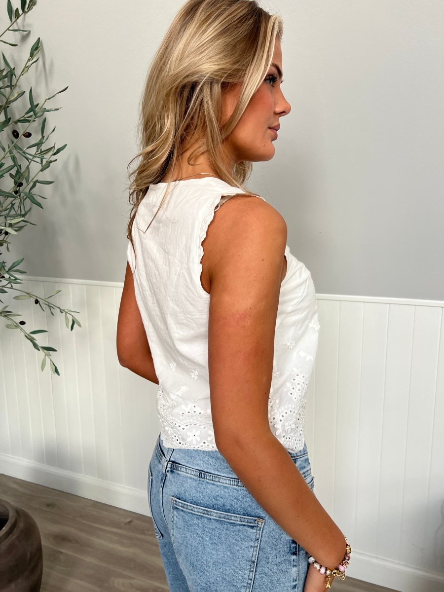 Emma romantic top - Aaberg DK