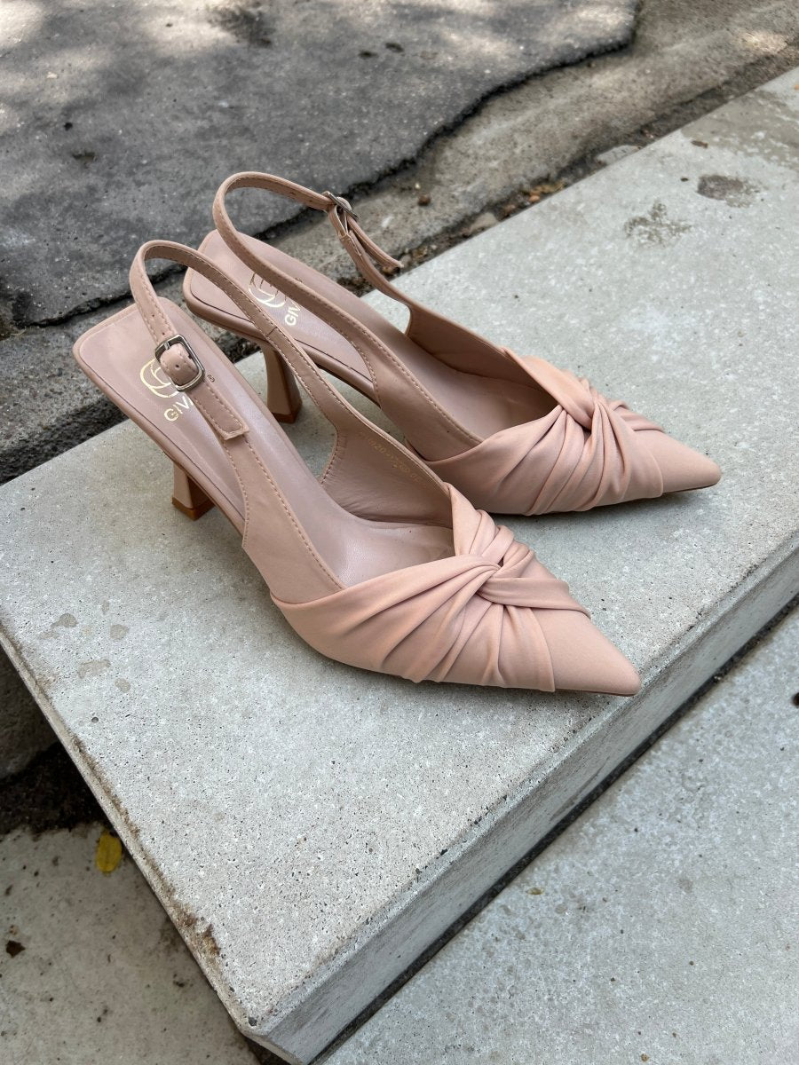 Givana beige heel - Aaberg DK