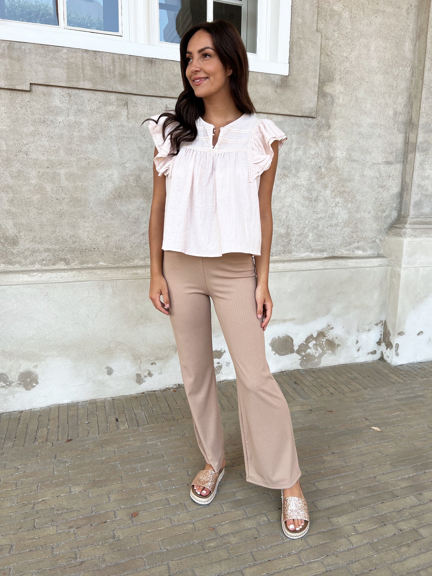 Koolook taupe bukser (110)