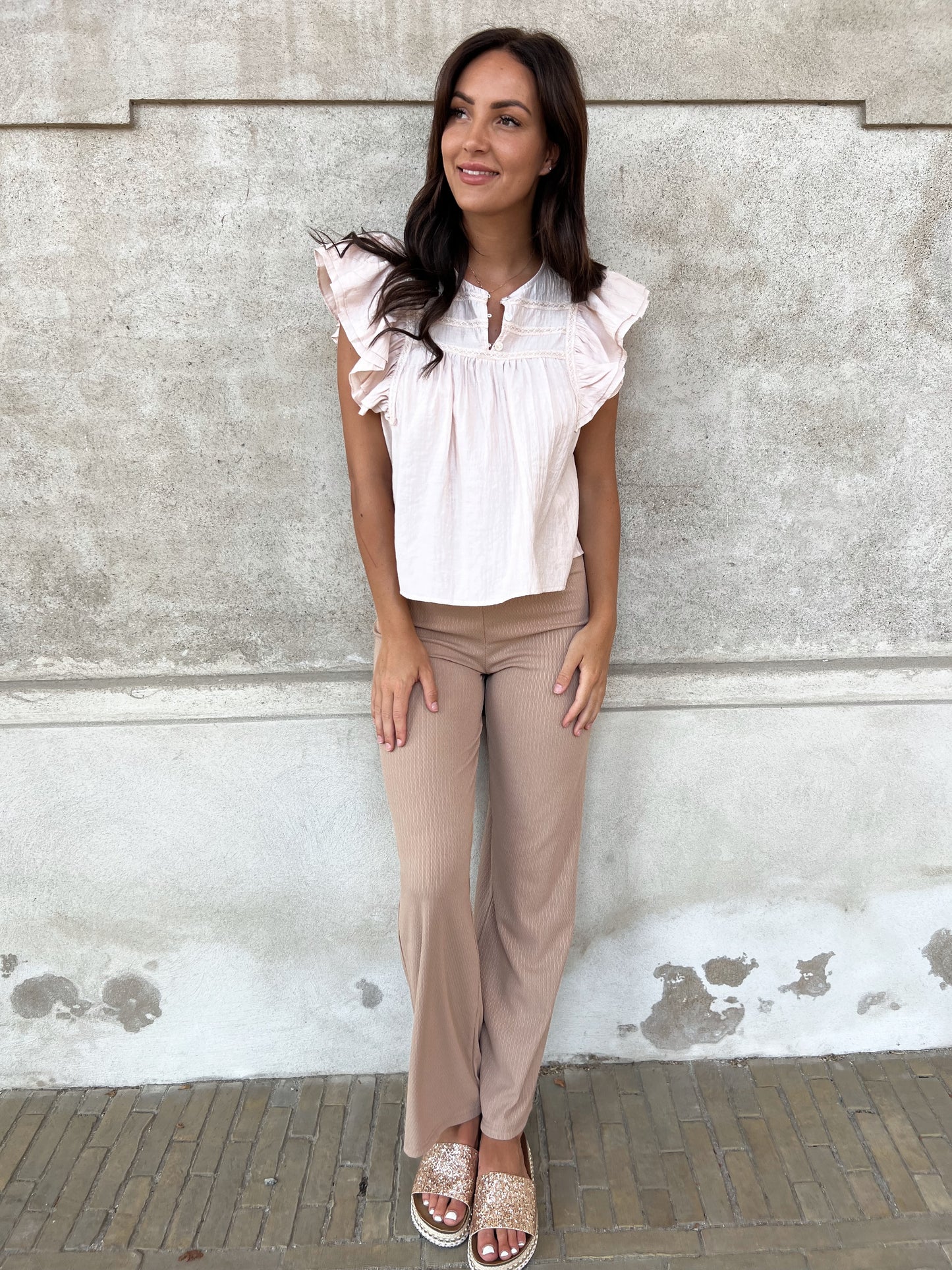 Koolook taupe bukser (110)