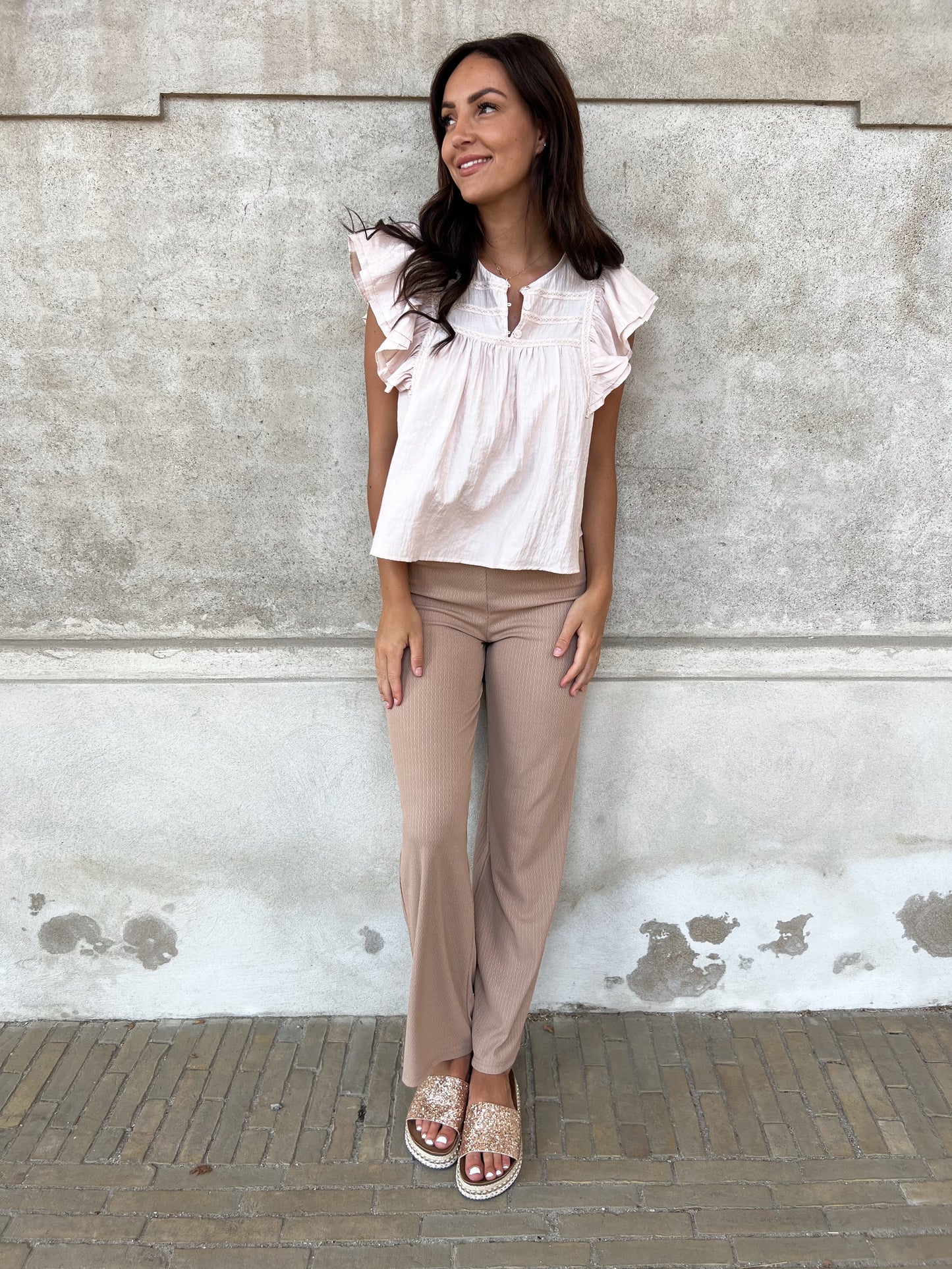 Koolook taupe bukser (110)