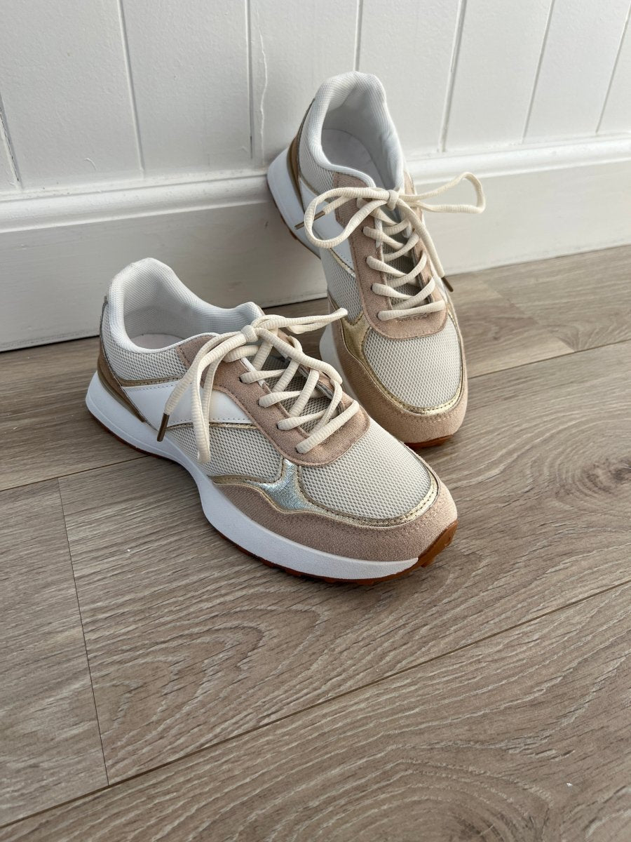 Joia beige sneakers - Aaberg DK