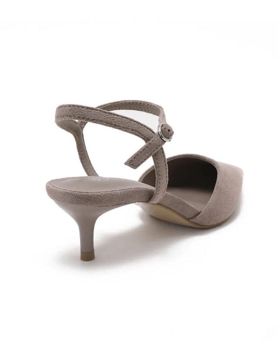 Joia taupe heels - Aaberg DK