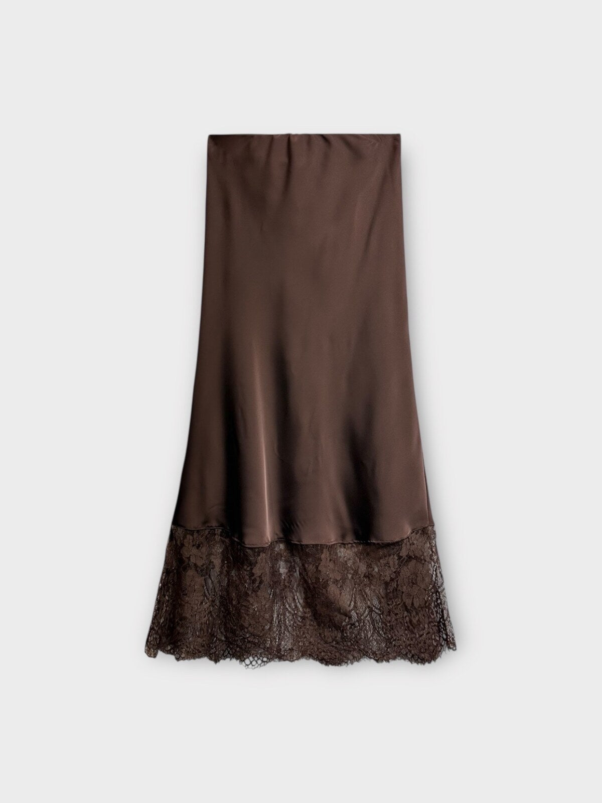 Laffe long satin skirt fra webshoppen Aaberg Copenhagen
